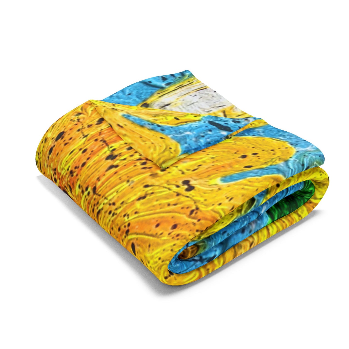Sun Power- Fleece Blanket