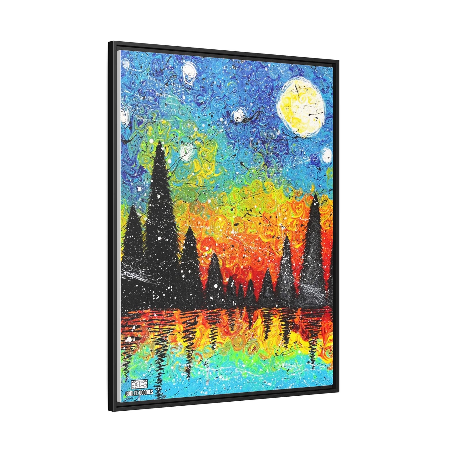 Remember The Rage- Framed Canvas