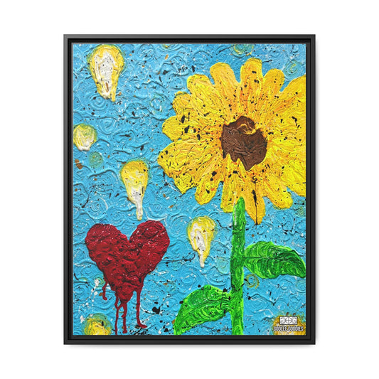 Sun Power- Framed Canvas