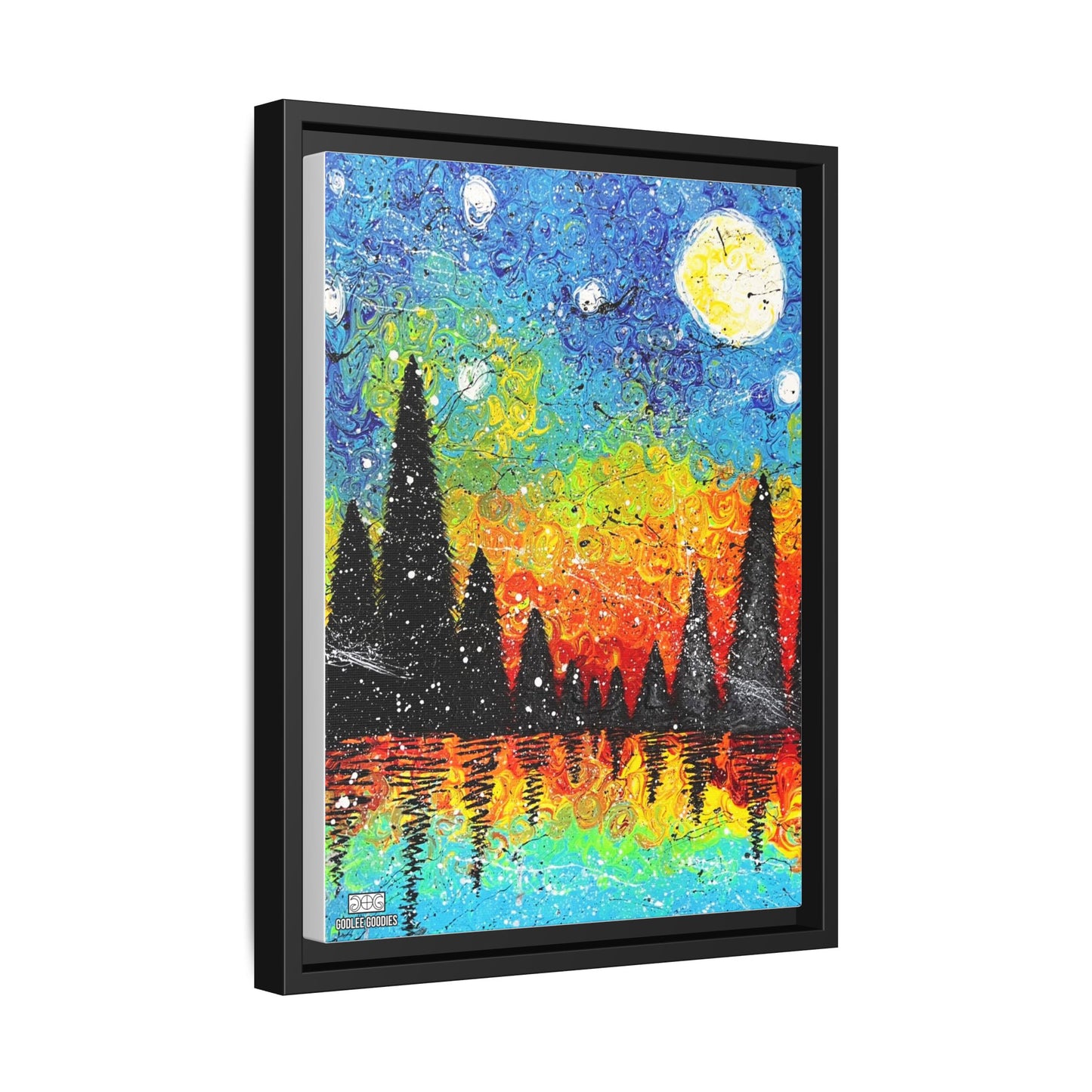 Remember The Rage- Framed Canvas