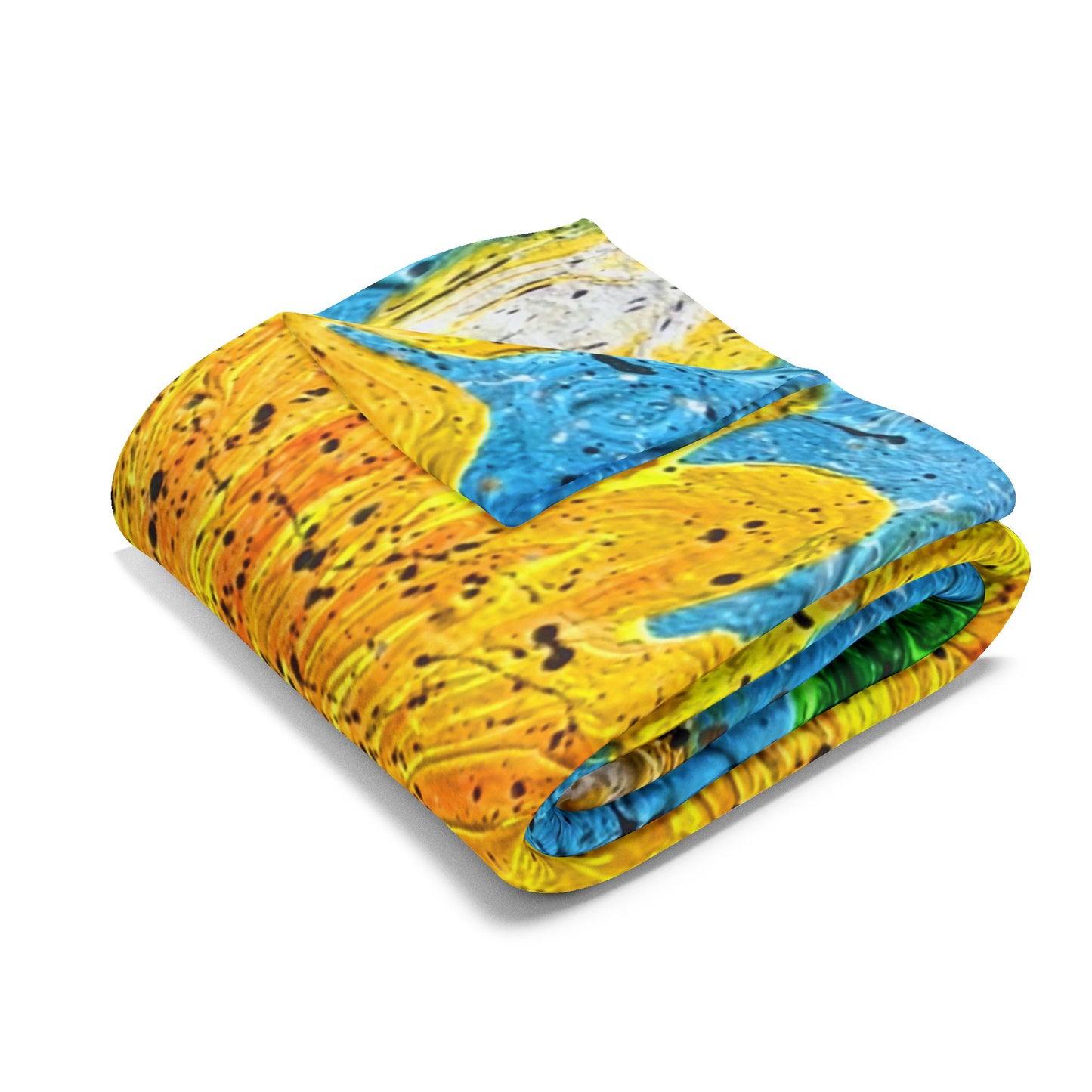 Sun Power- Fleece Blanket