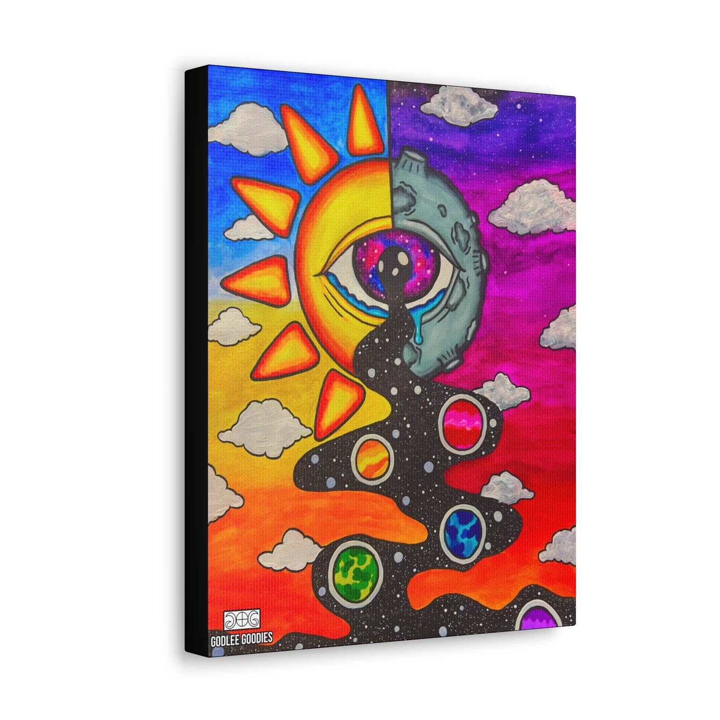 Solar Eyeclipse- Canvas