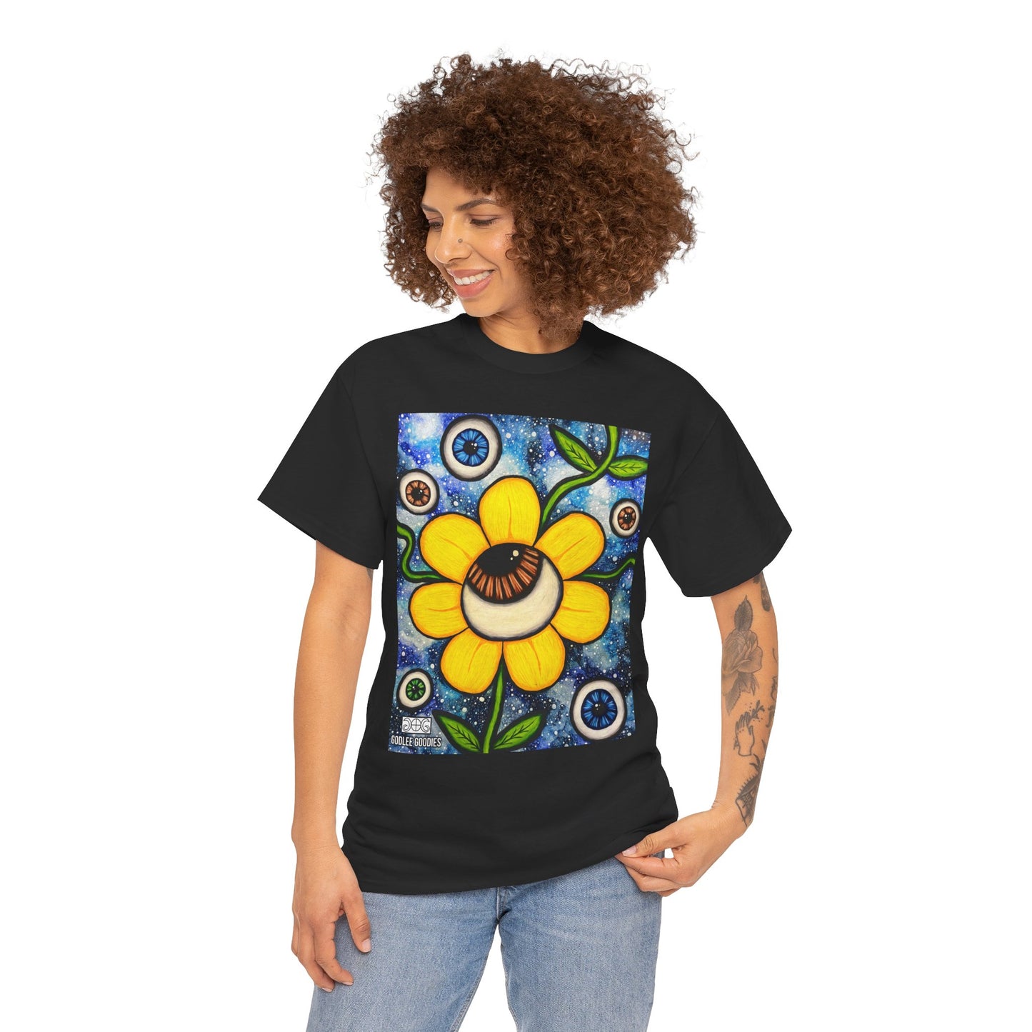 Eye Bloom- Cotton T-Shirt