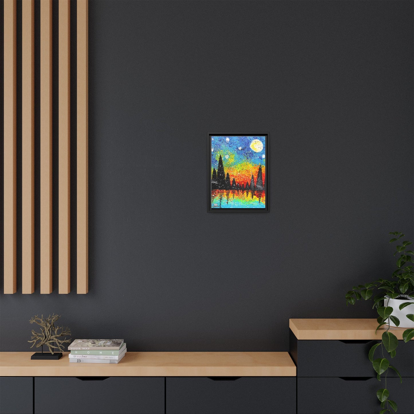 Remember The Rage- Framed Canvas