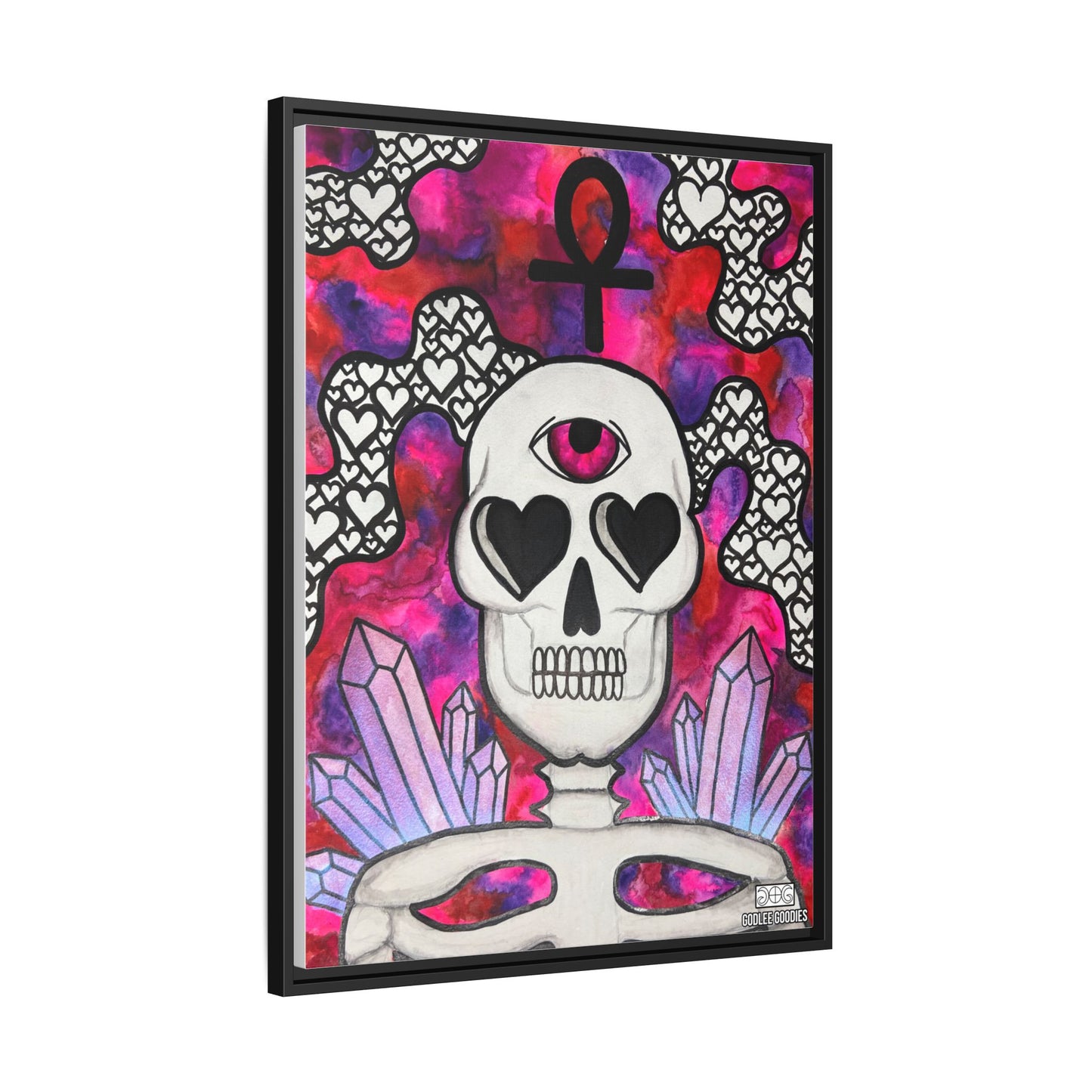 Eyes For You- Framed Canvas