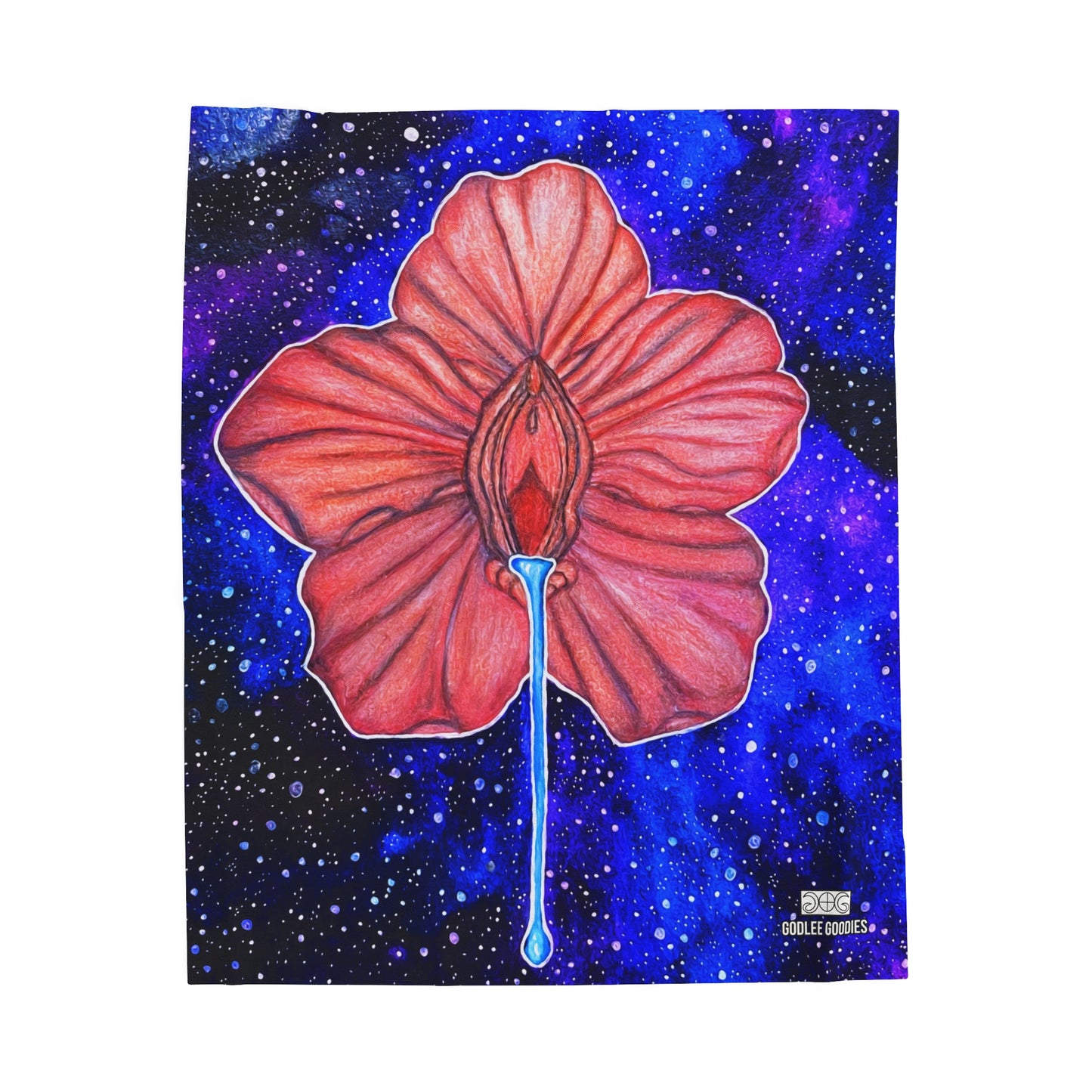Flower Power- Plush Blanket