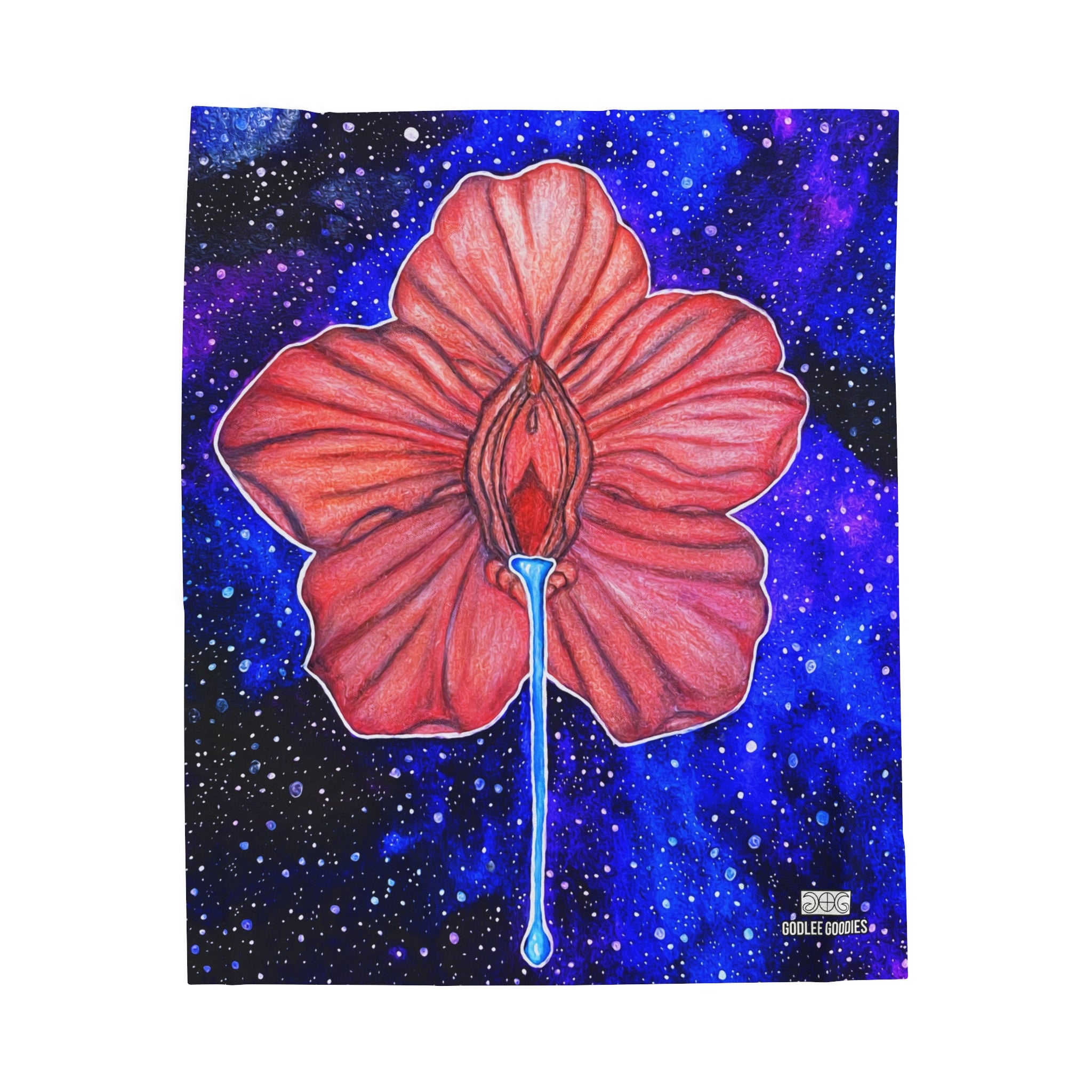 Flower Power- Plush Blanket