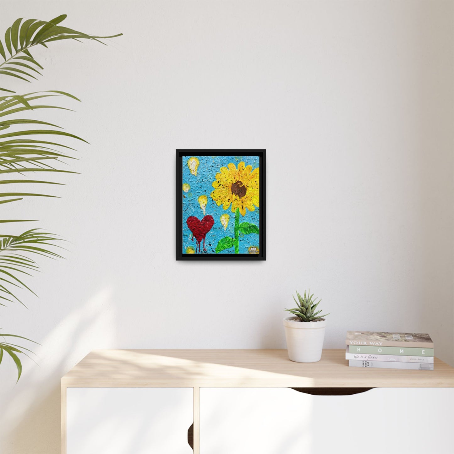 Sun Power- Framed Canvas