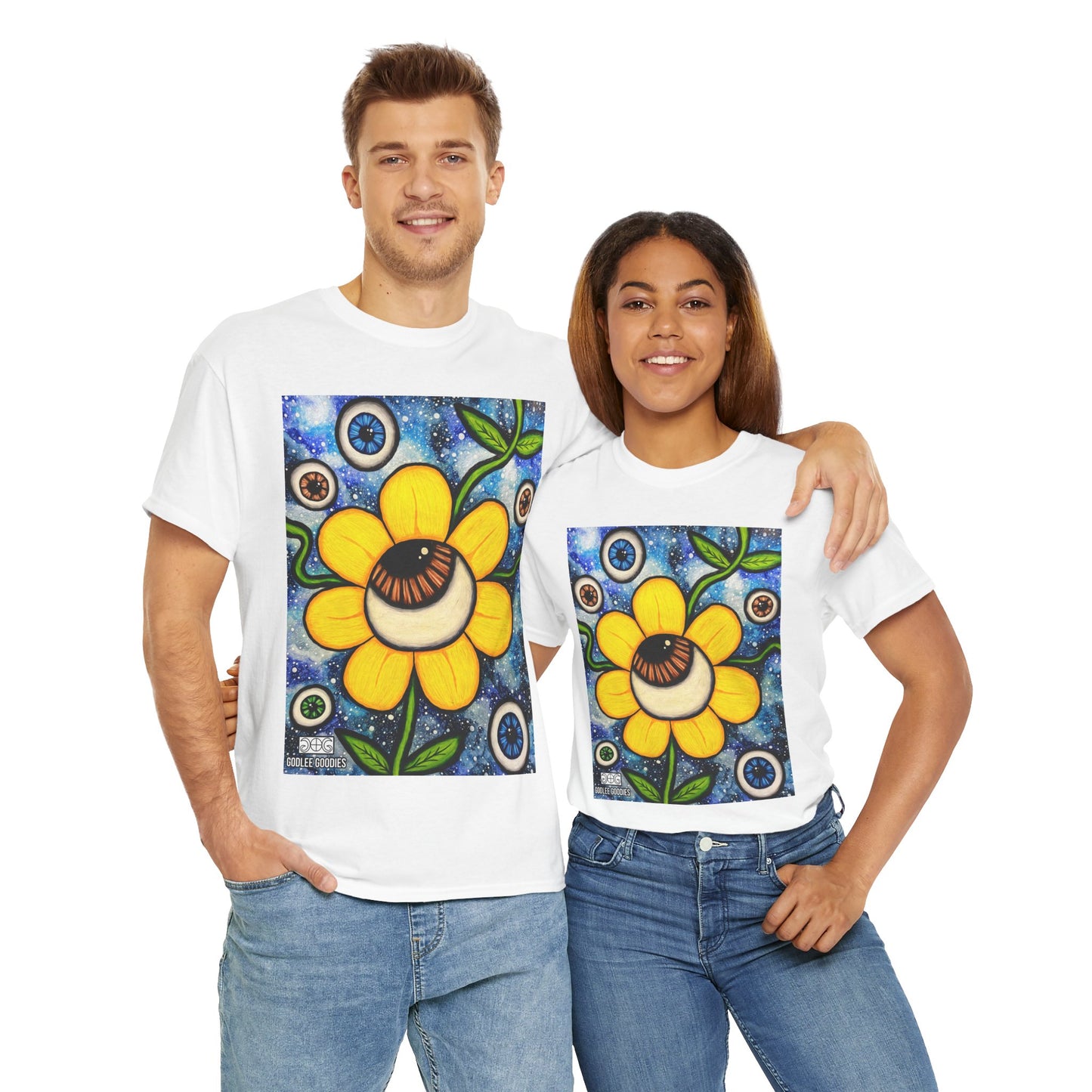 Eye Bloom- Cotton T-Shirt