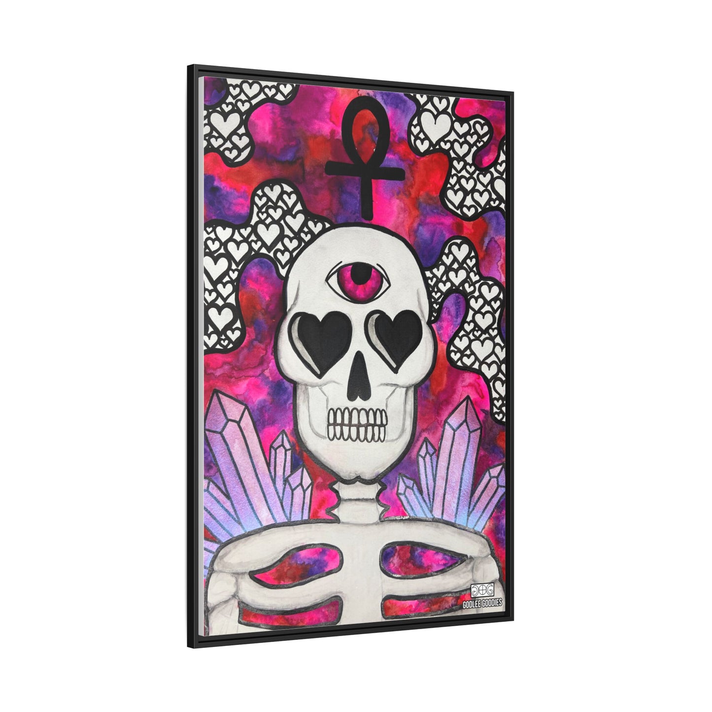 Eyes For You- Framed Canvas
