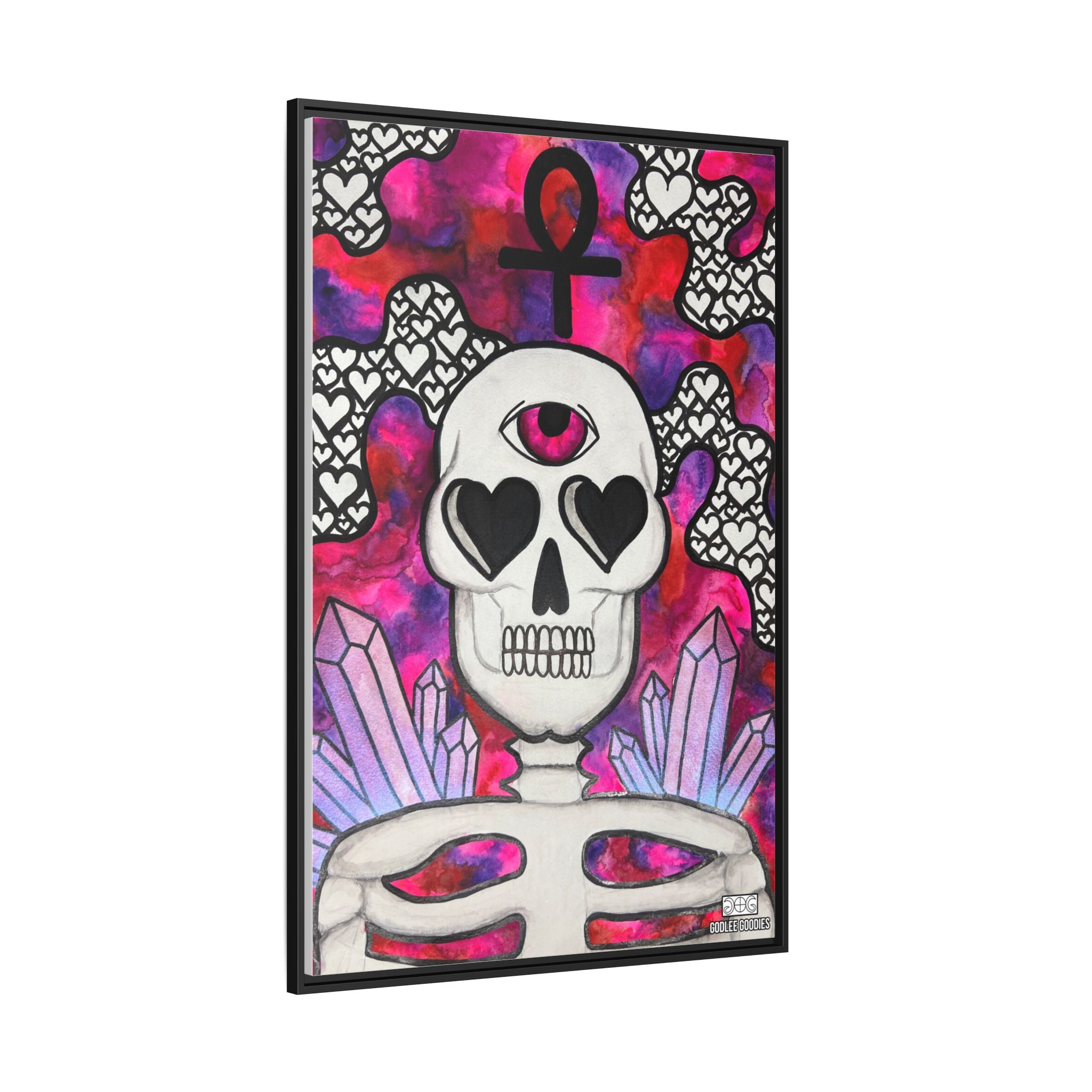 Eyes For You- Framed Canvas