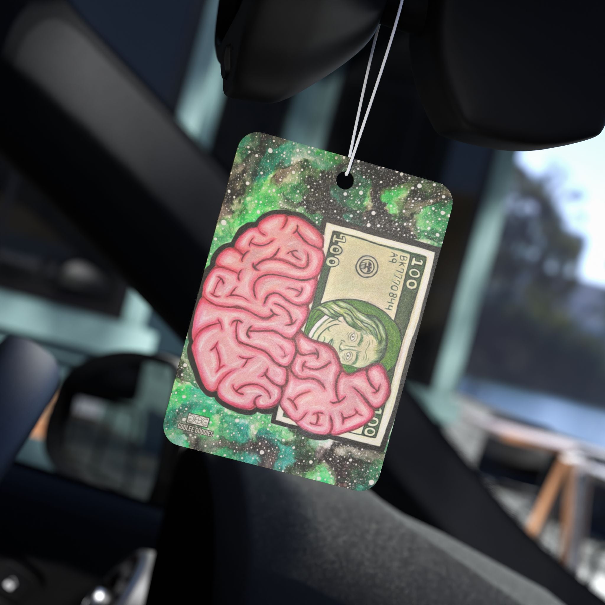 Billionaire Mindset- Car Air Freshener