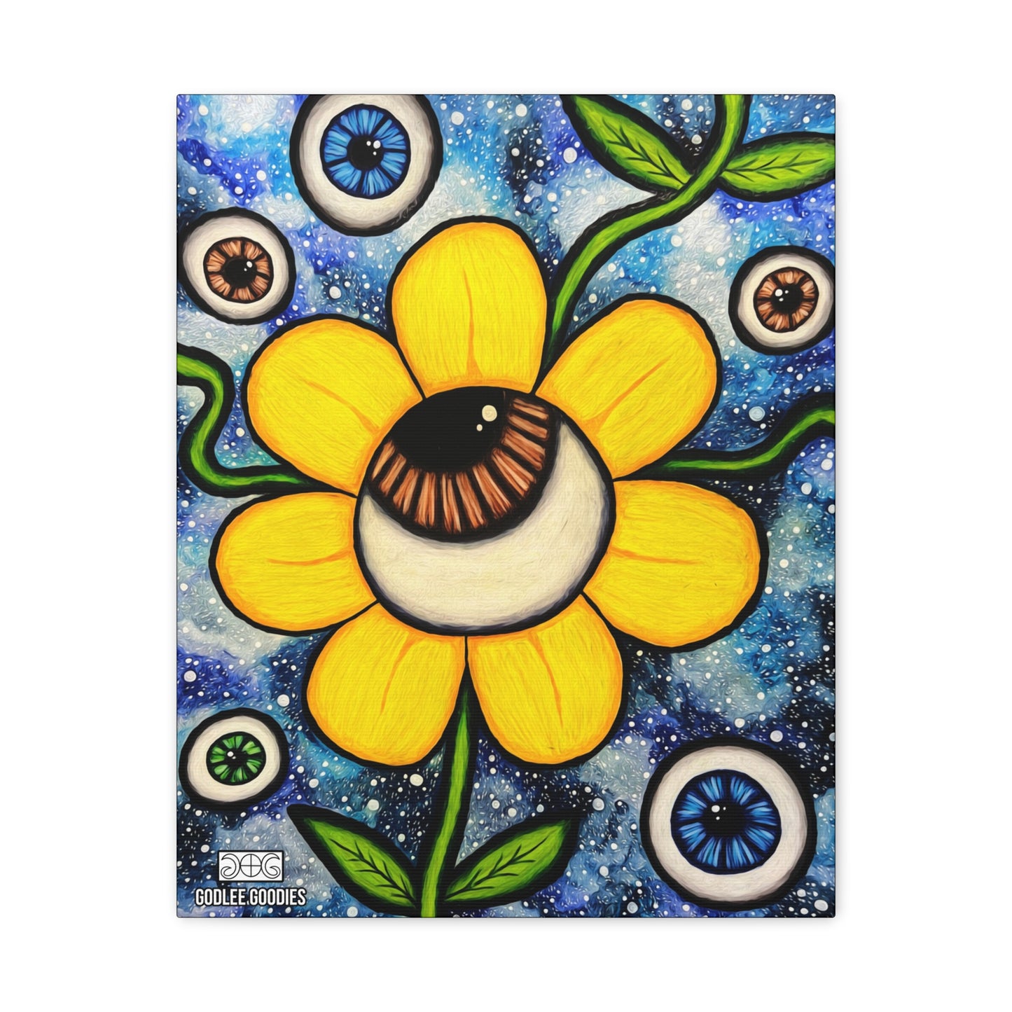 Eye Bloom- Canvas