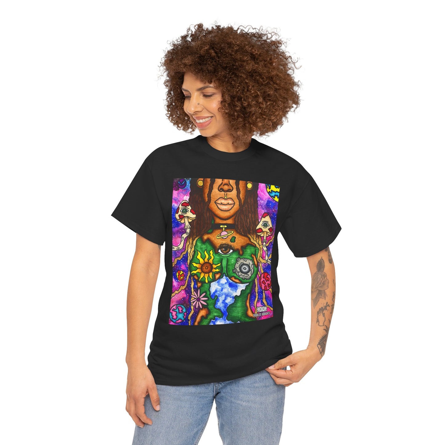 Earth Goddess- Cotton T-Shirt