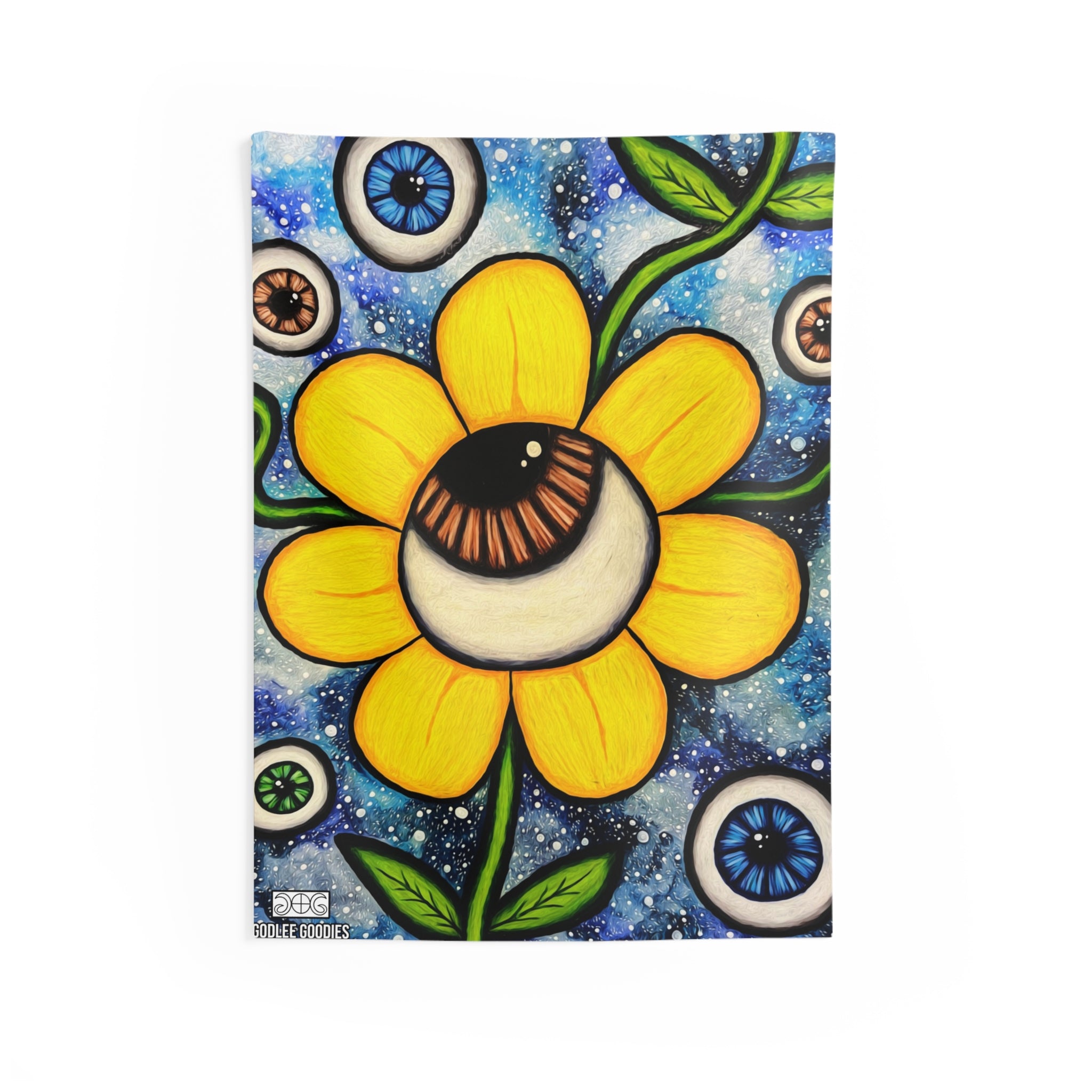 Eye Bloom- Wall Tapestry