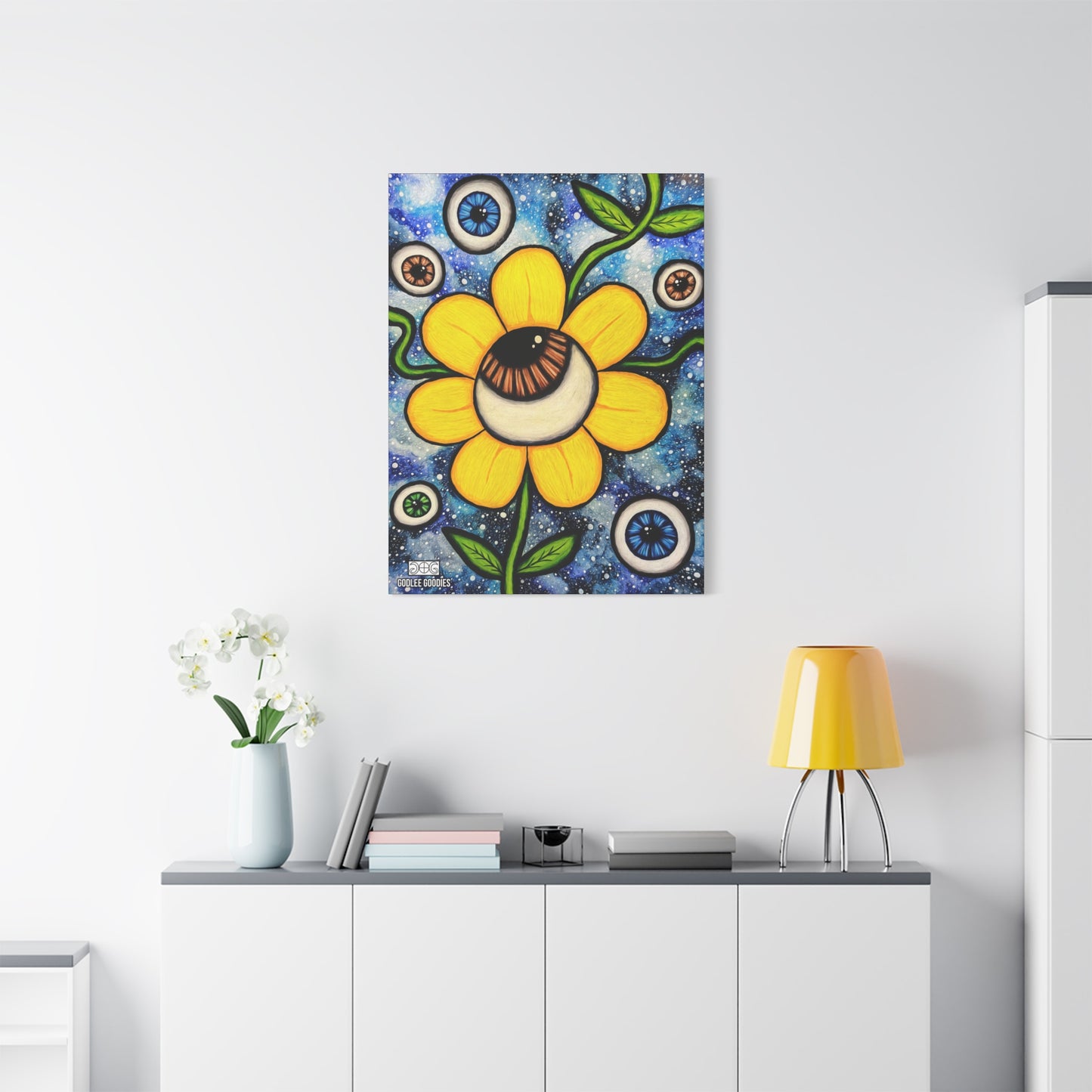 Eye Bloom- Canvas