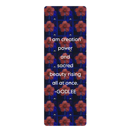 Flower Power Yoga Mat
