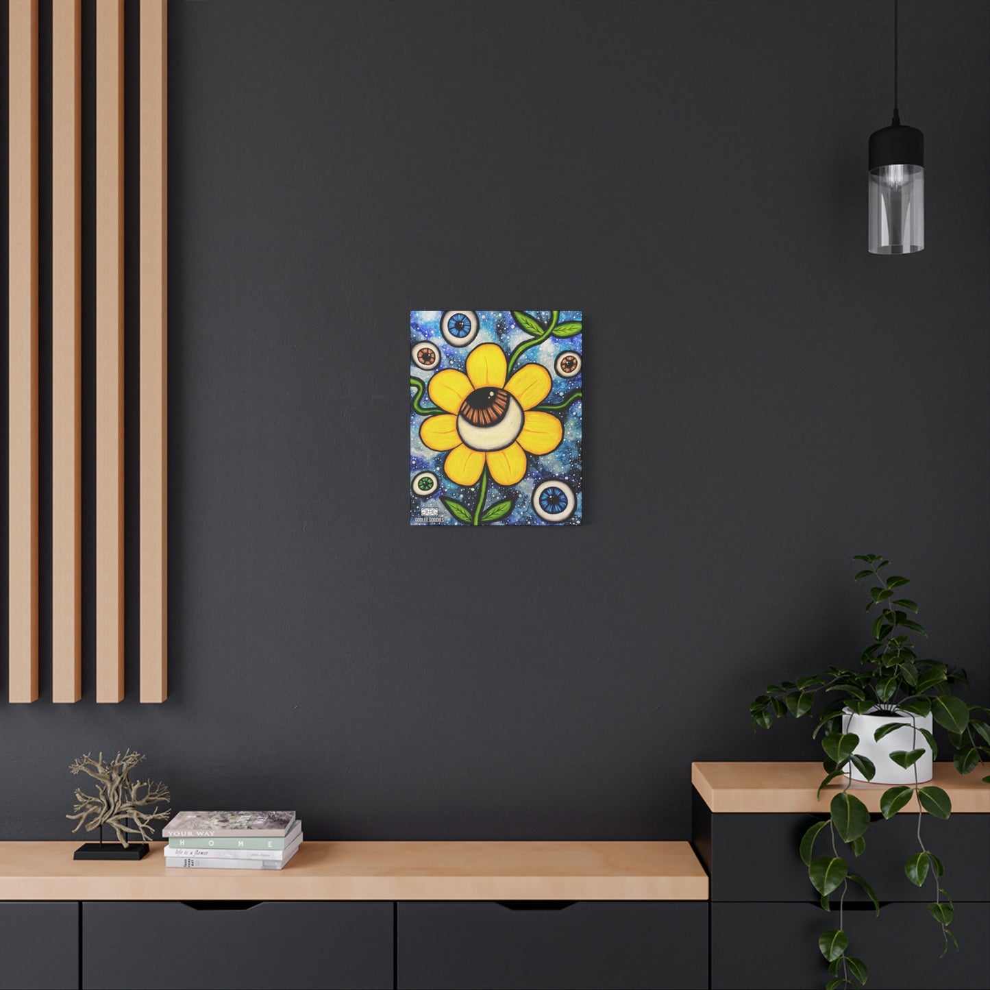 Eye Bloom- Canvas