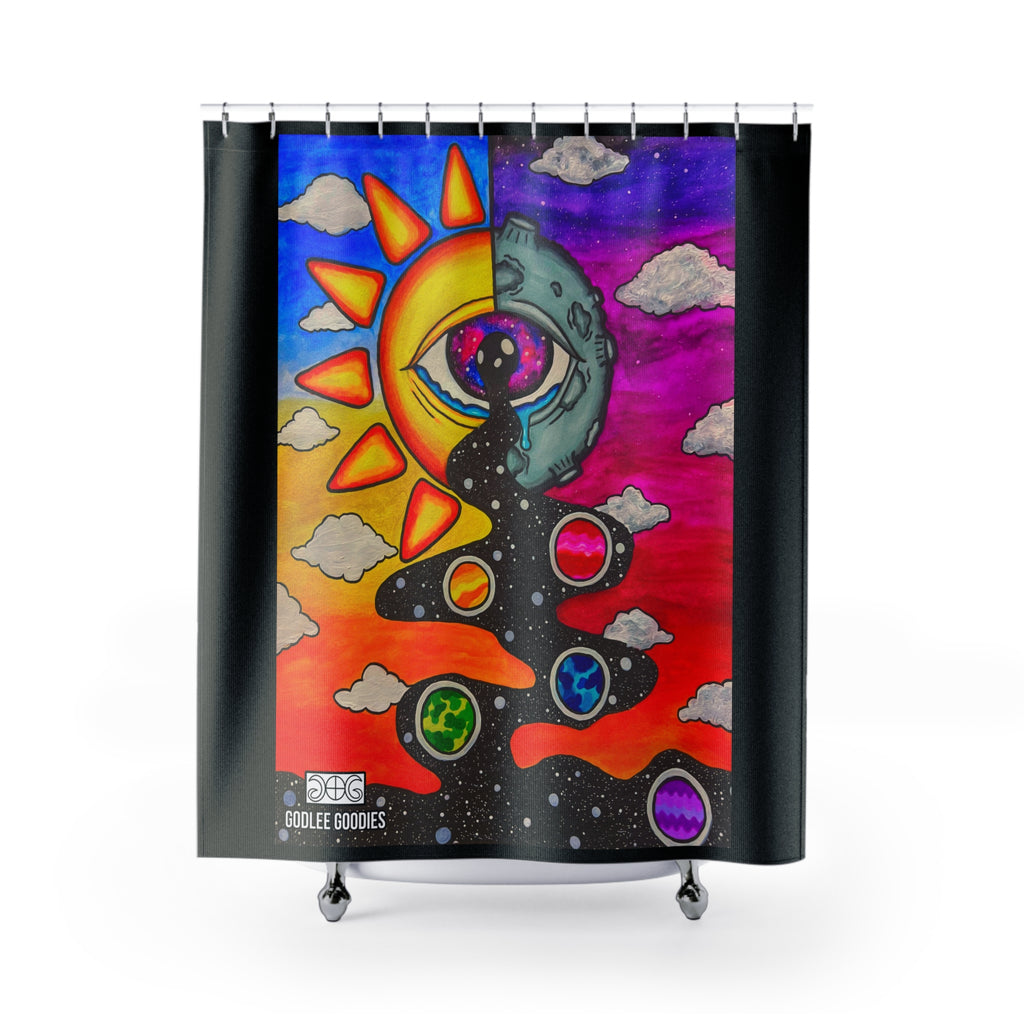 Shower Eyeclipse-  Shower Curtain