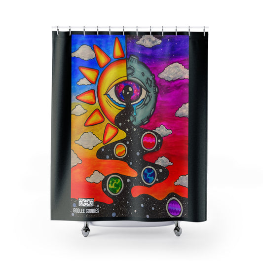 Shower Eyeclipse-  Shower Curtain