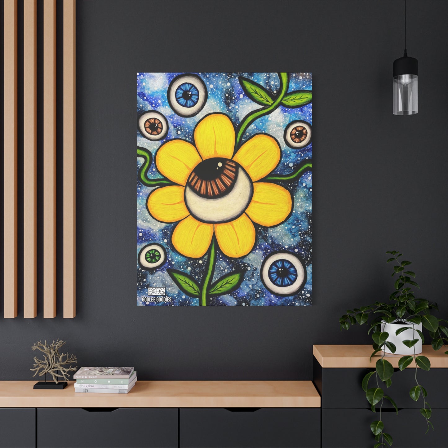 Eye Bloom- Canvas