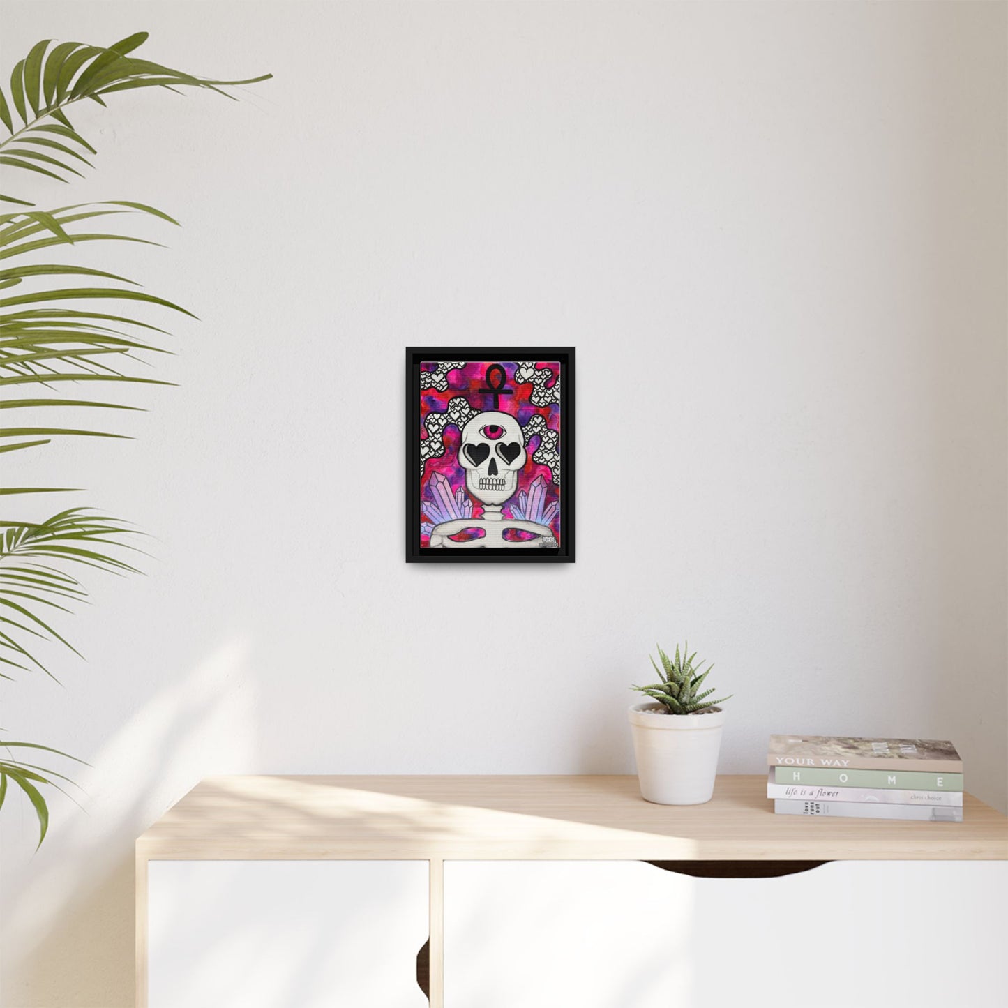 Eyes For You- Framed Canvas