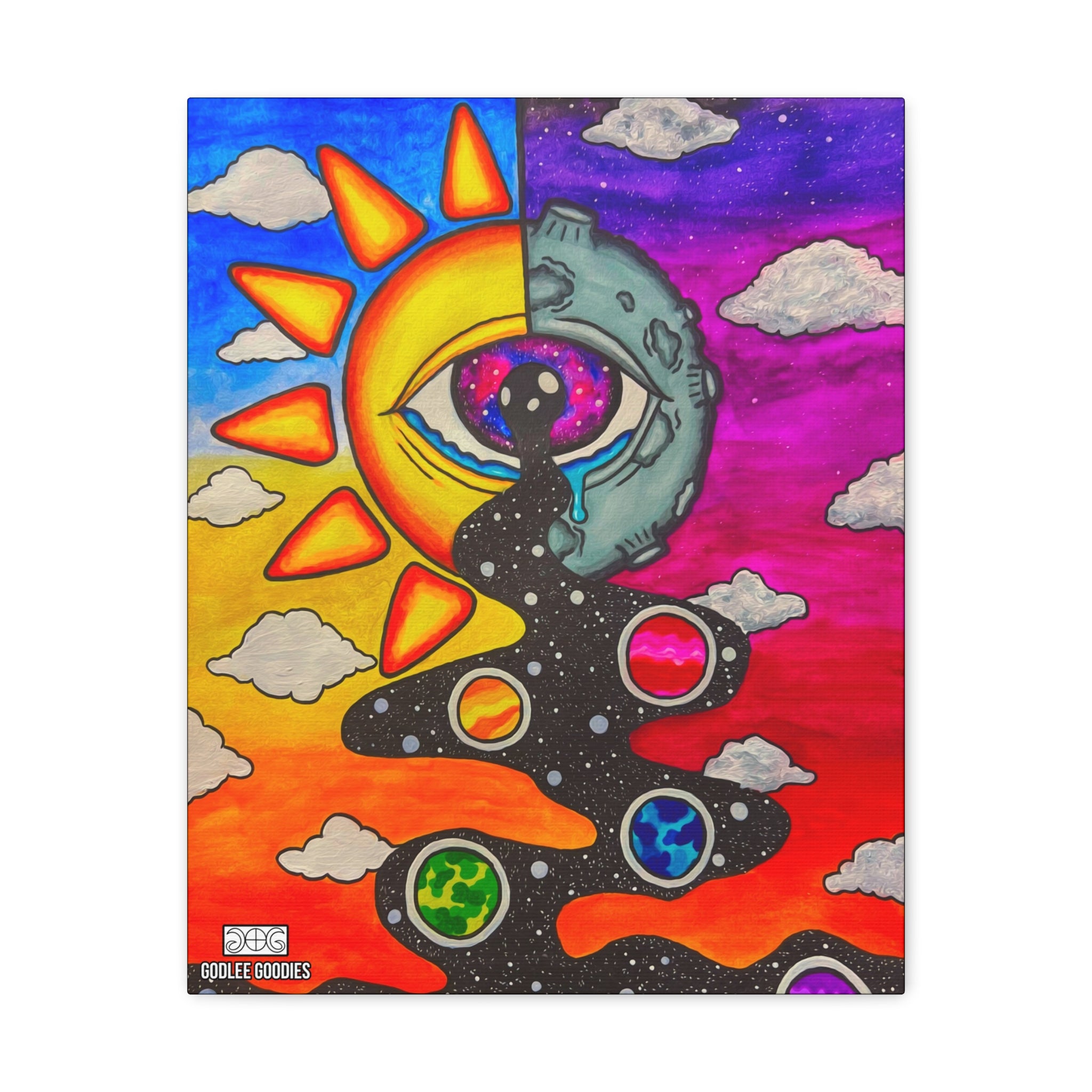 Solar Eyeclipse- Canvas