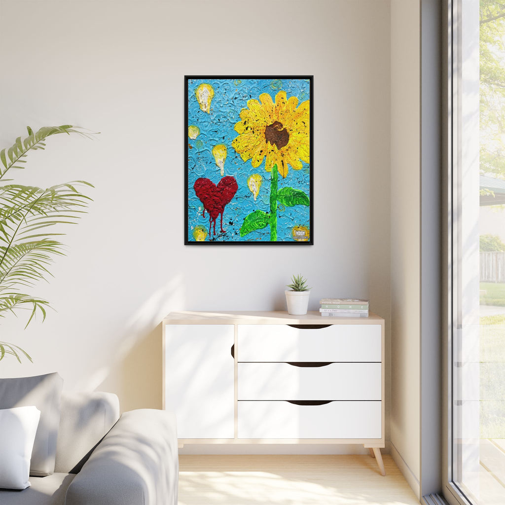 Sun Power- Framed Canvas