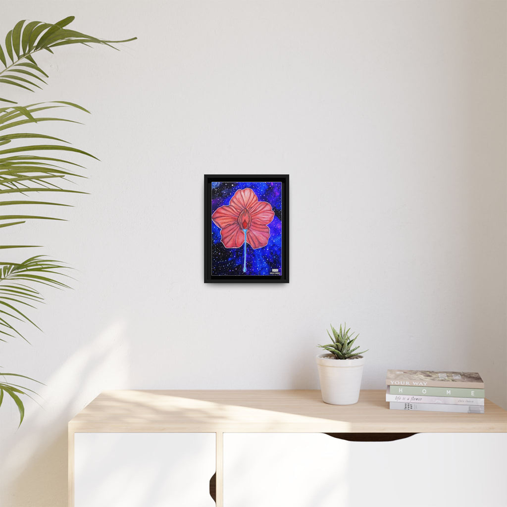Flower Power- Framed Canvas