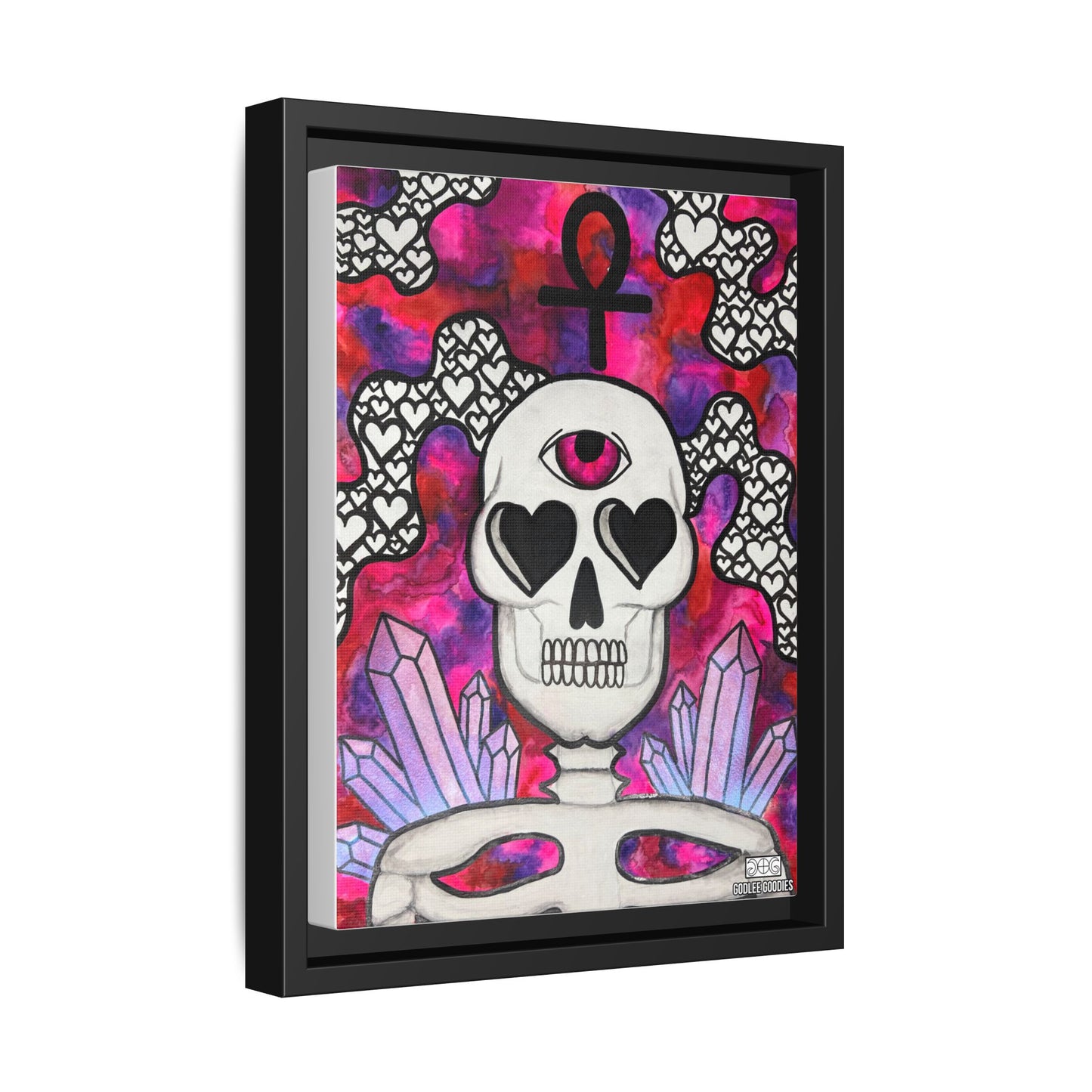Eyes For You- Framed Canvas