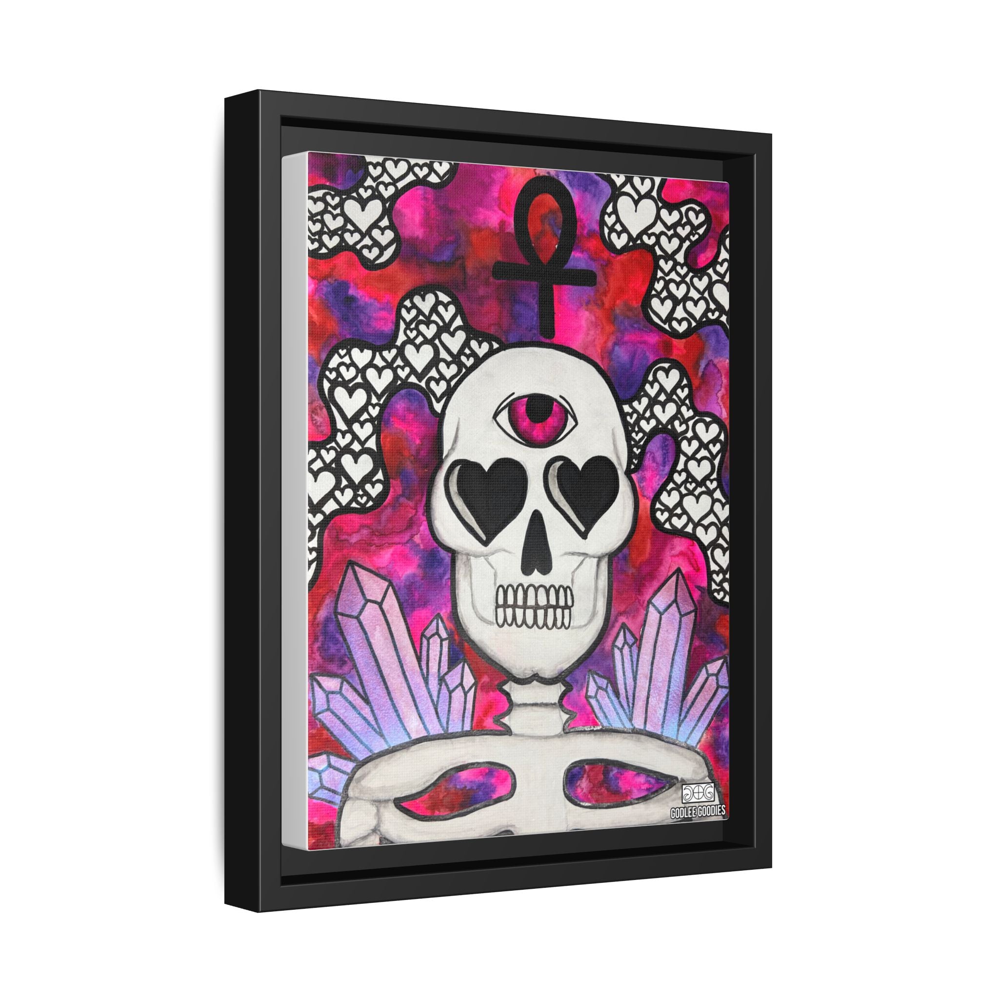 Eyes For You- Framed Canvas