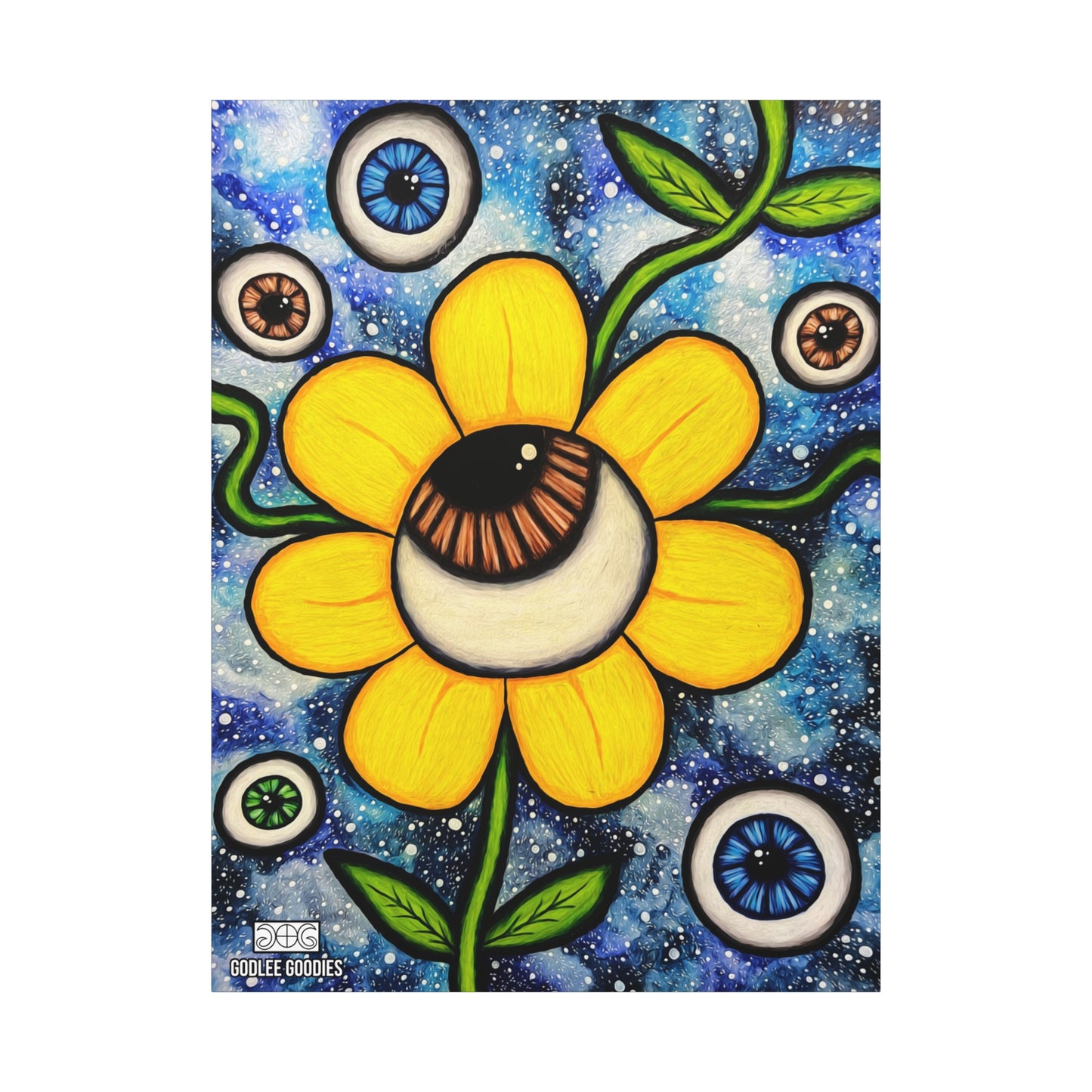 Eye Bloom- Canvas