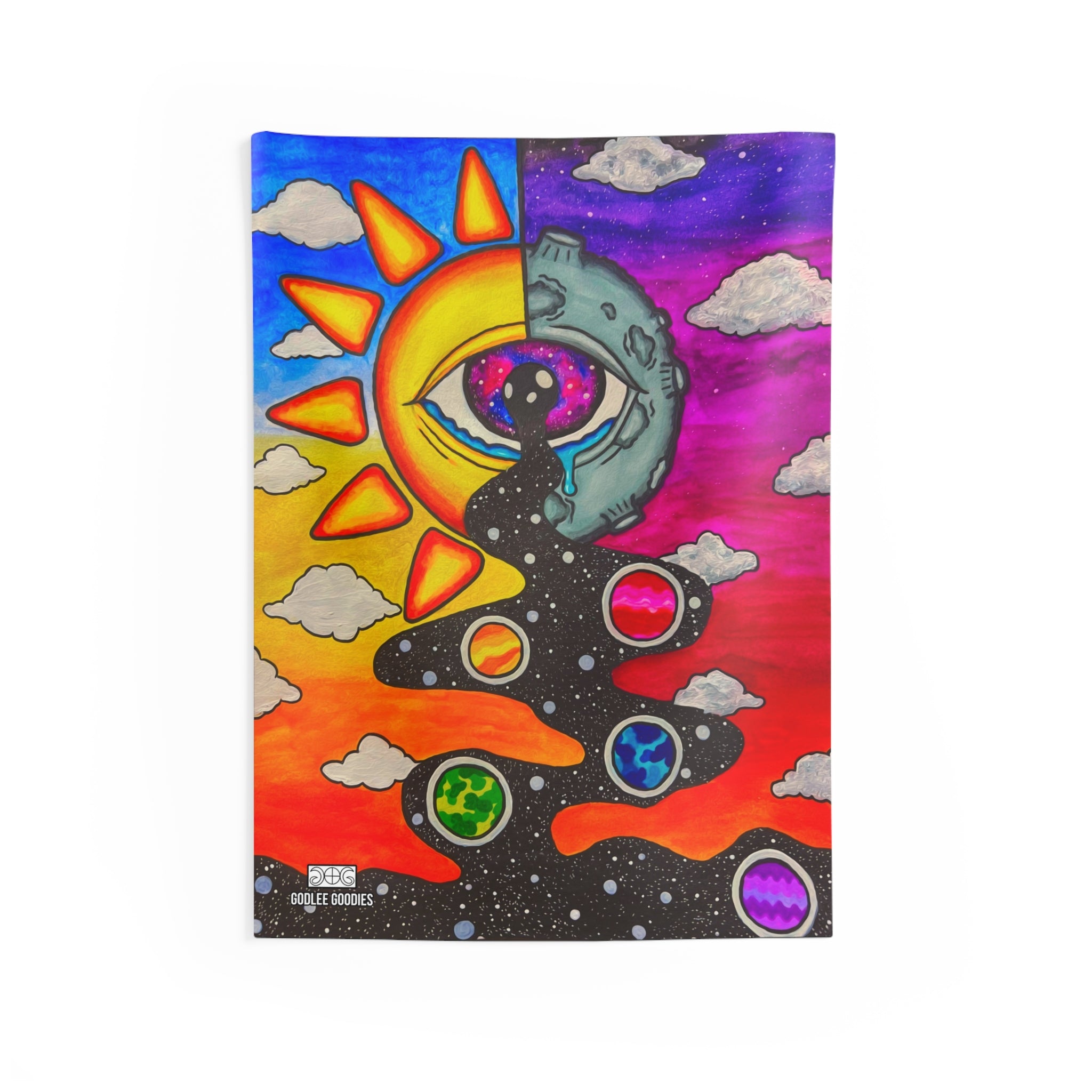 Solar Eyeclipse- Wall Tapestry