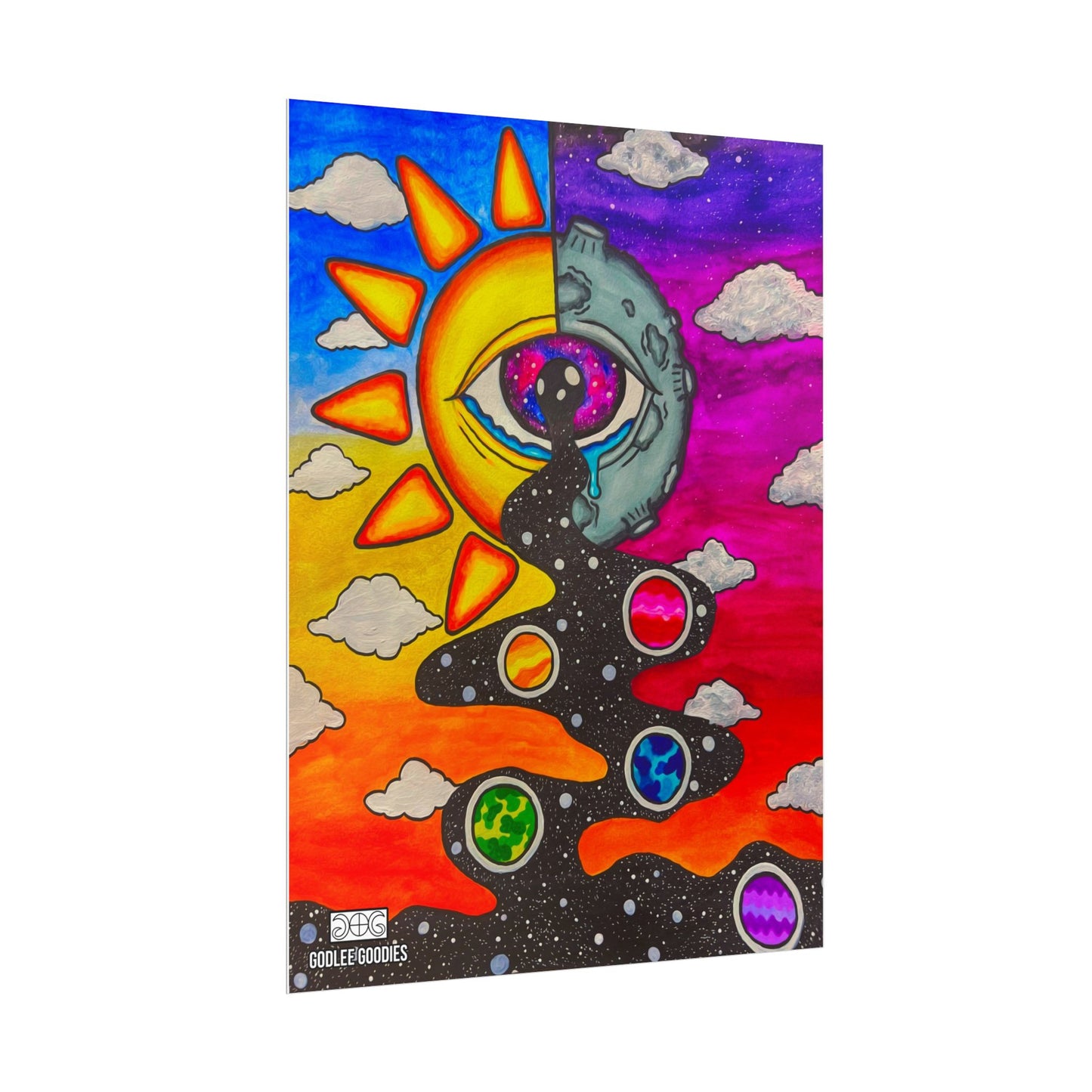 Solar Eyeclipse- Rolled Poster
