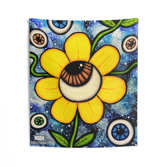 Eye Bloom- Wall Tapestry