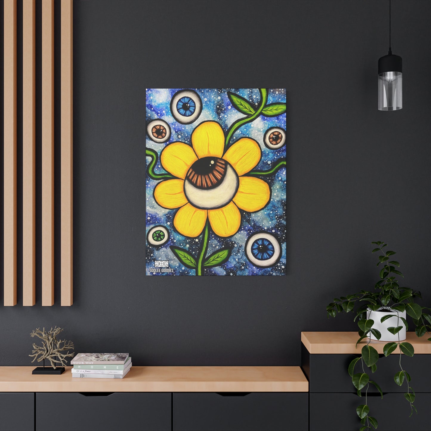 Eye Bloom- Canvas