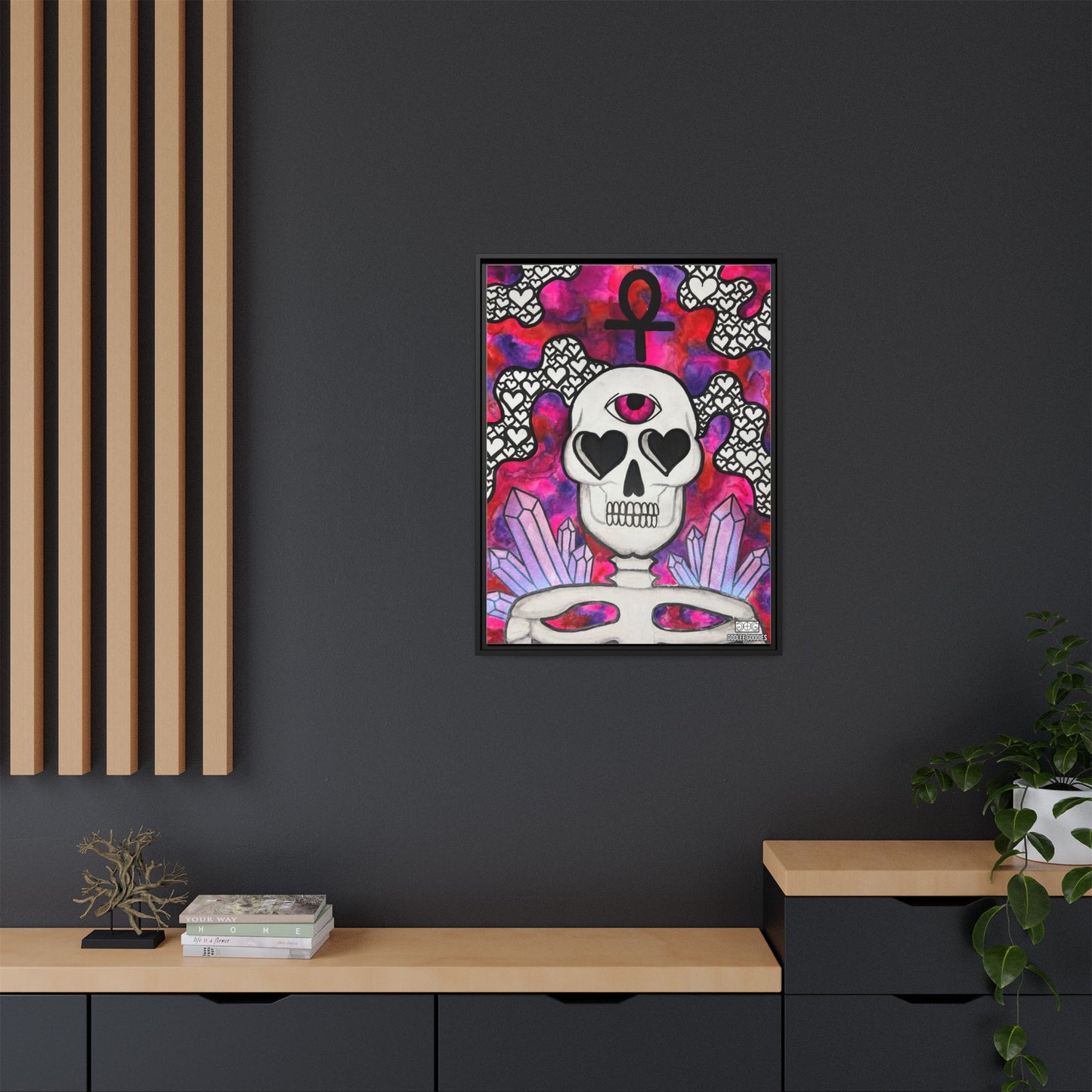 Eyes For You- Framed Canvas