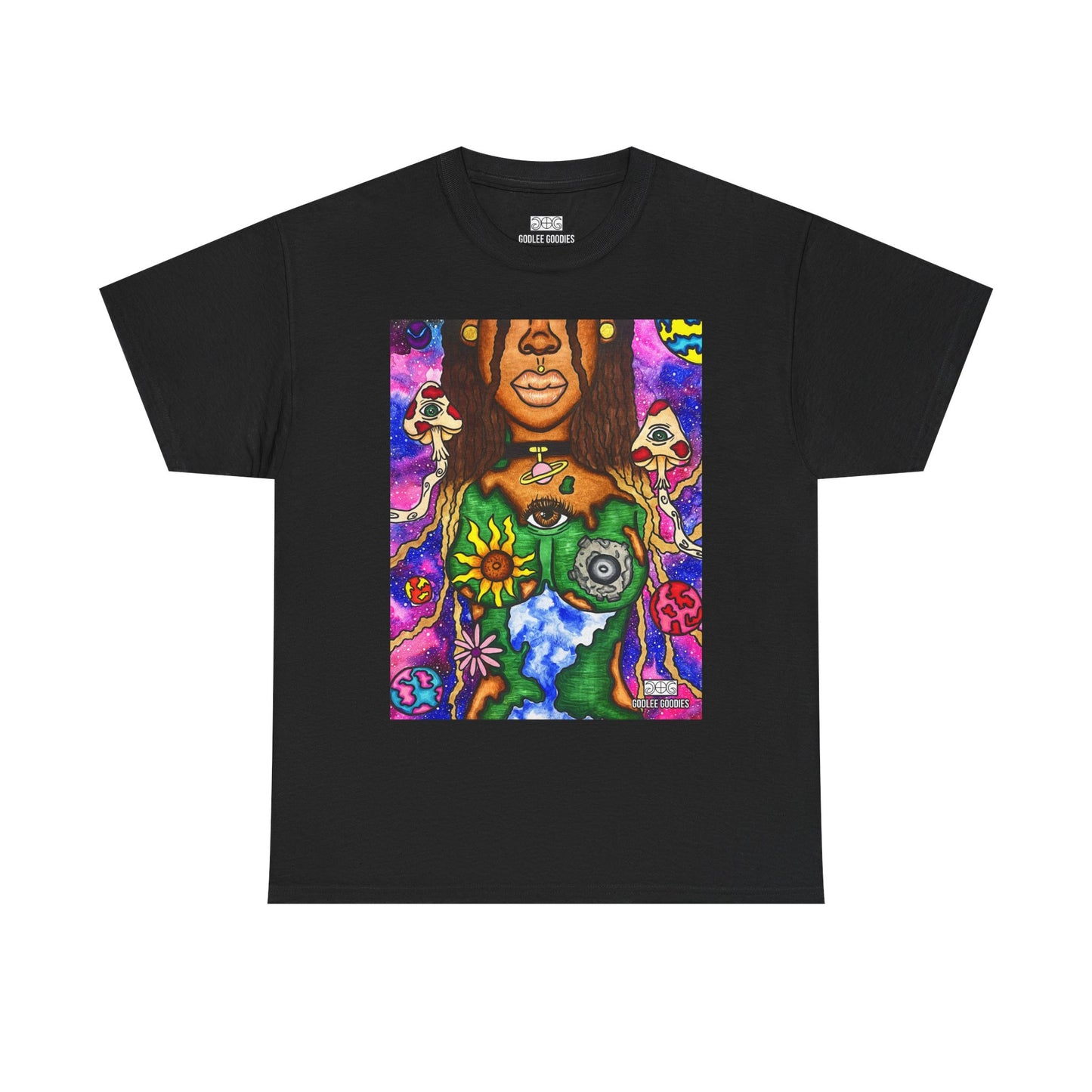 Earth Goddess- Cotton T-Shirt