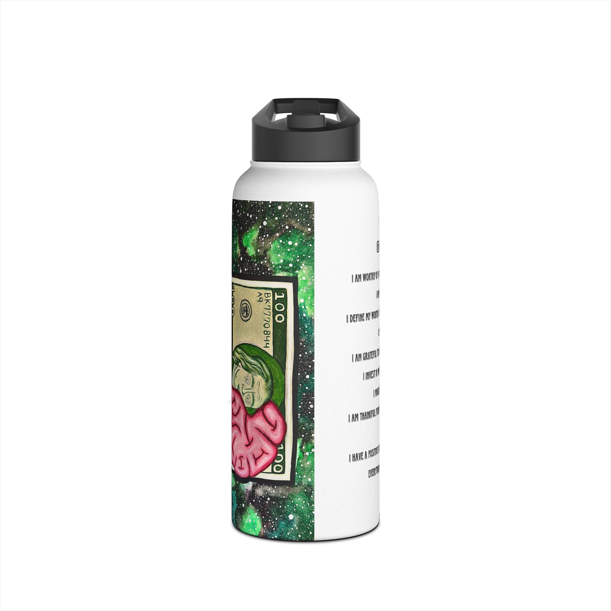 Billionaire Mindset- Water Bottle