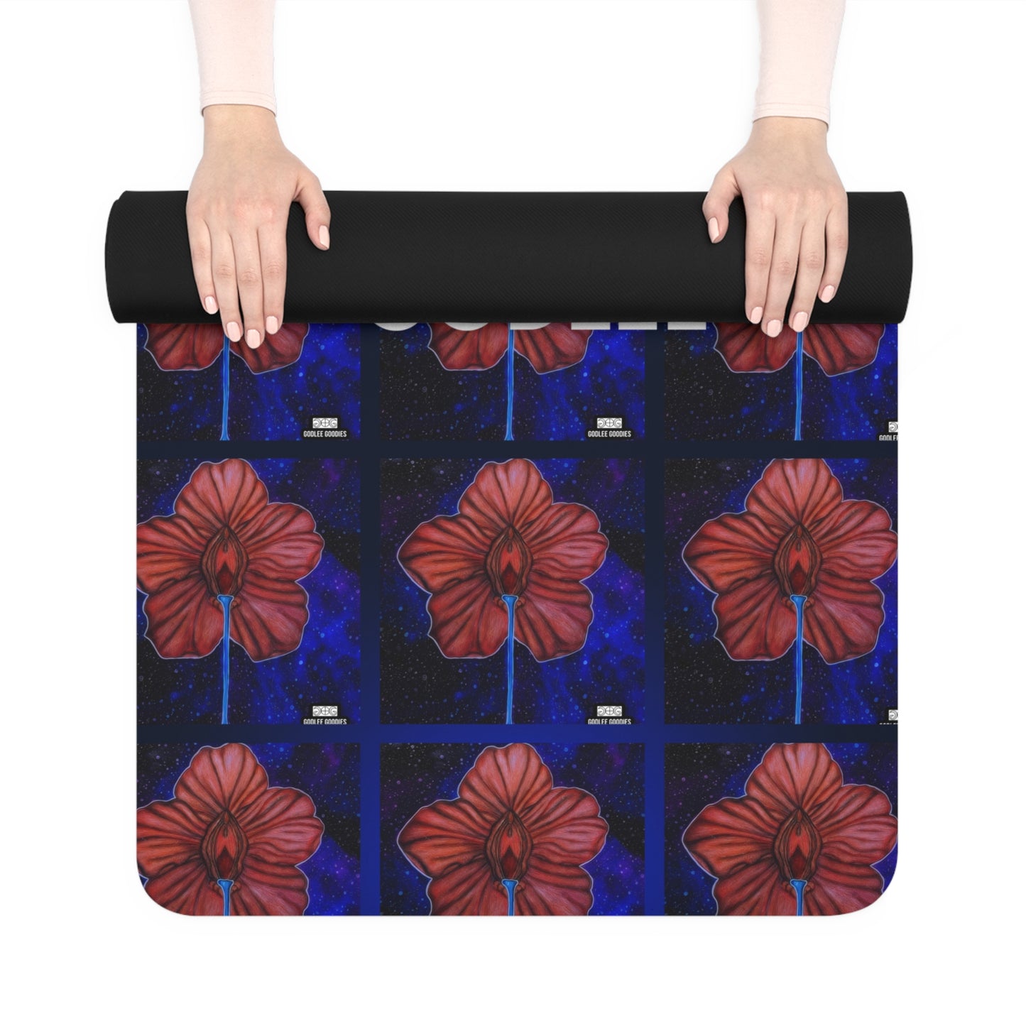 Flower Power Yoga Mat