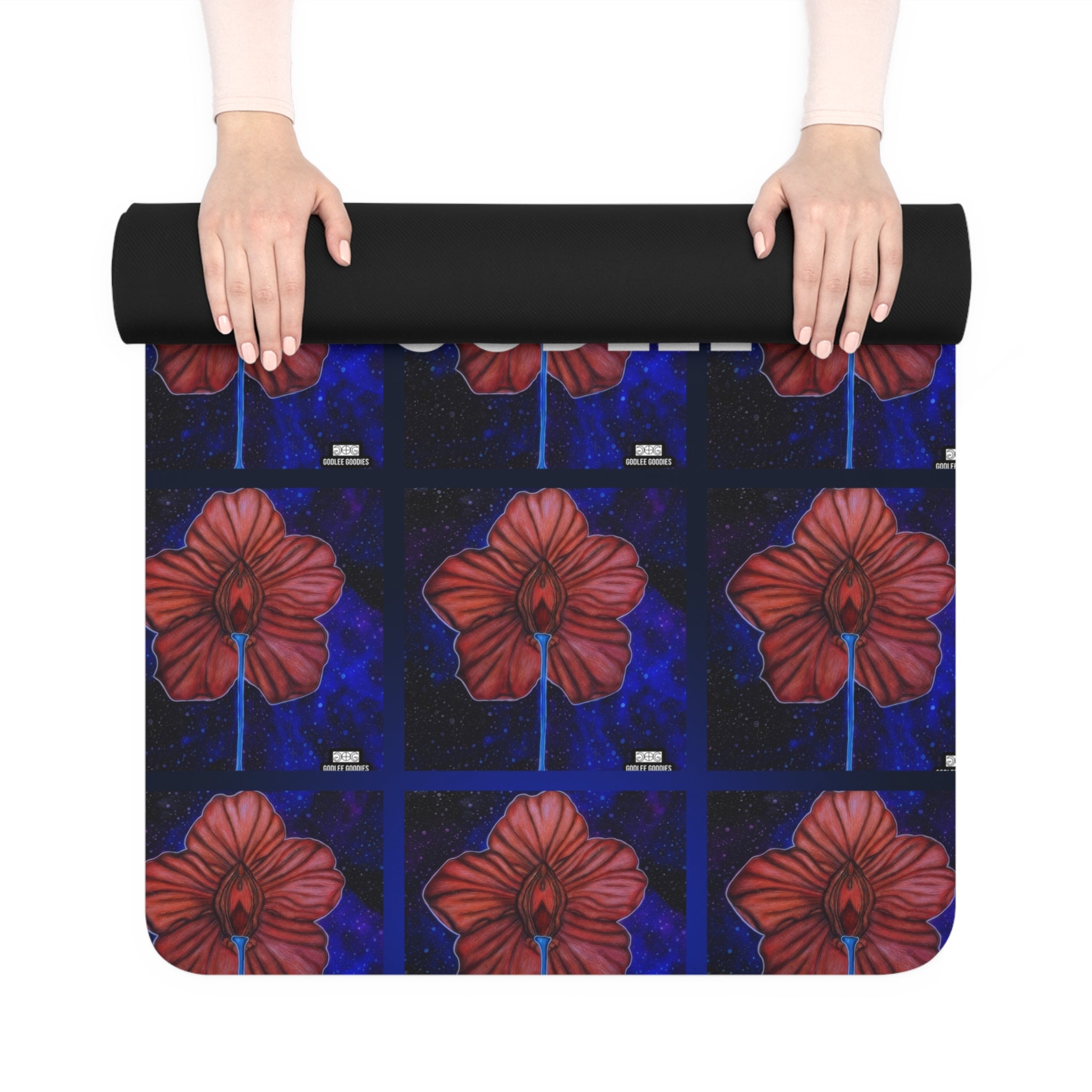 Flower Power Yoga Mat