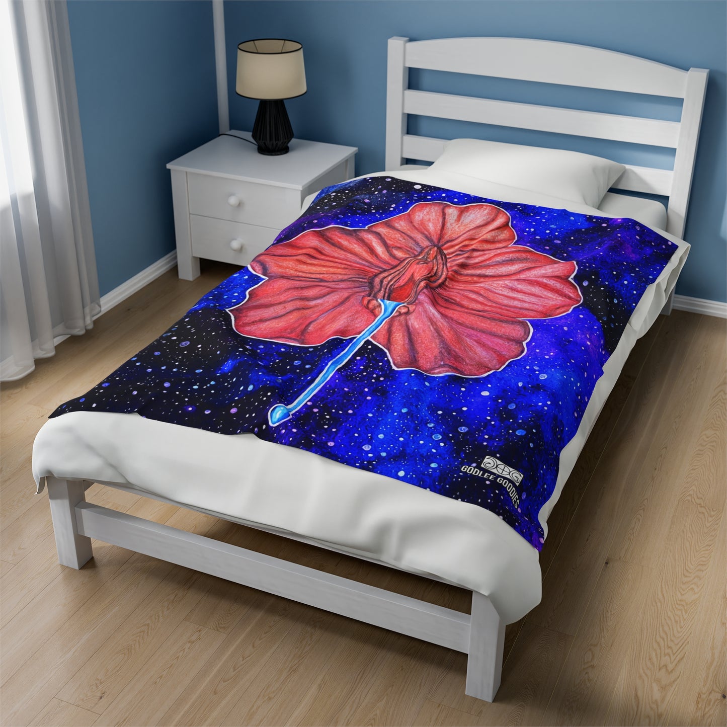 Flower Power- Plush Blanket