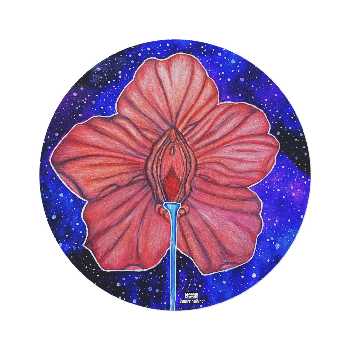 Flower Power- Round Rug