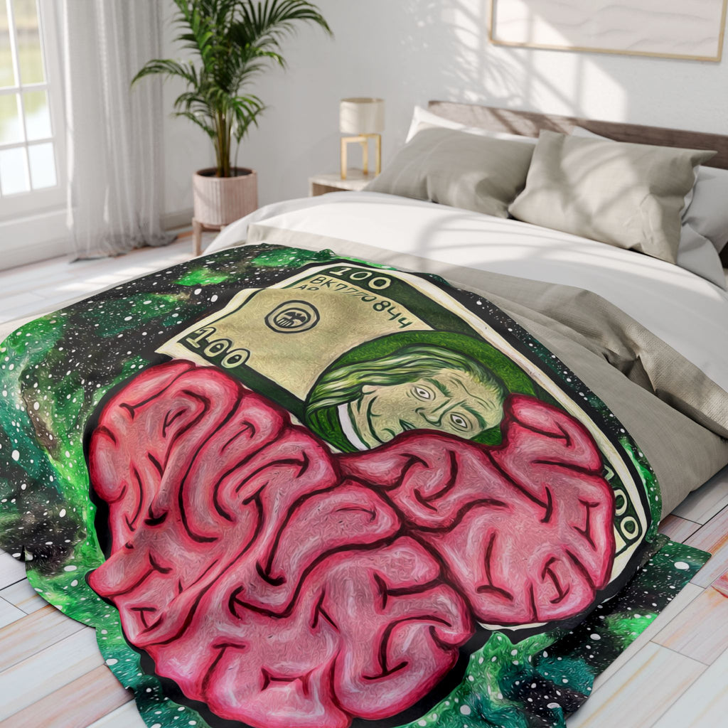Billionaire Mindset- Fleece Blanket