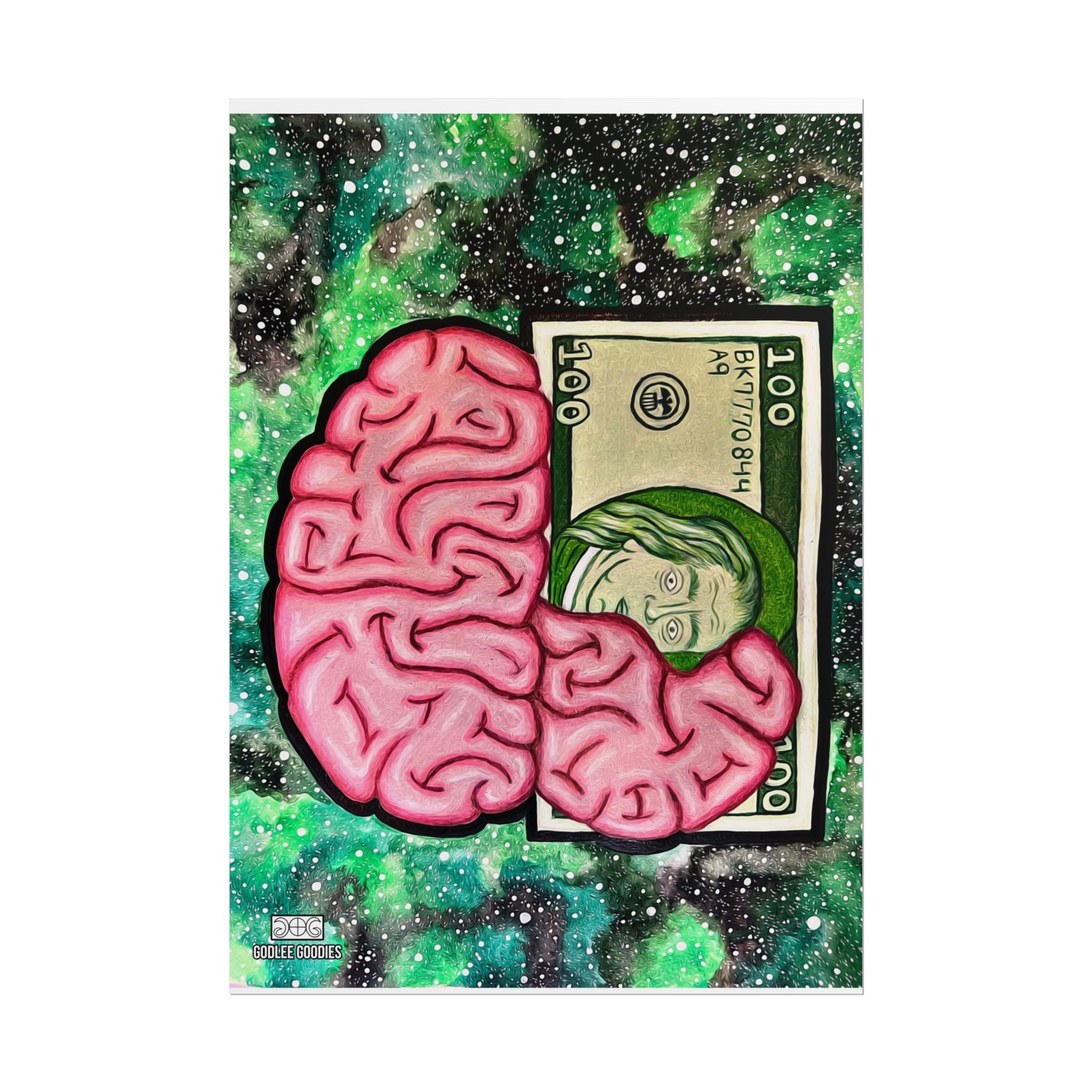 Billionaire Mindset- Rolled Poster