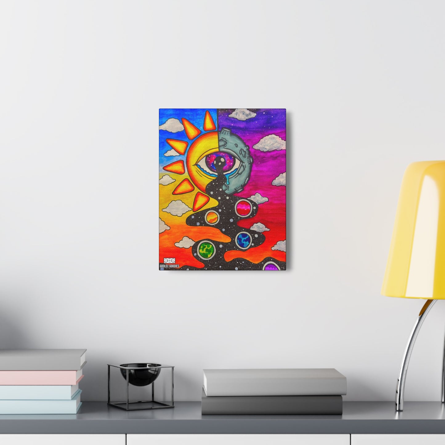 Solar Eyeclipse- Canvas