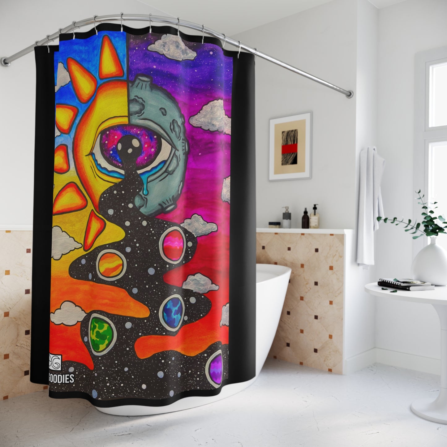Shower Eyeclipse-  Shower Curtain