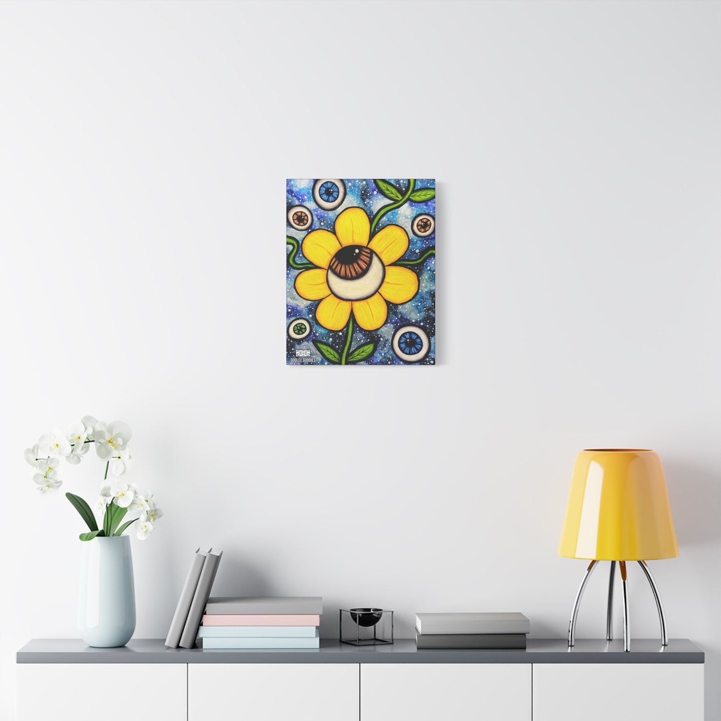 Eye Bloom- Canvas