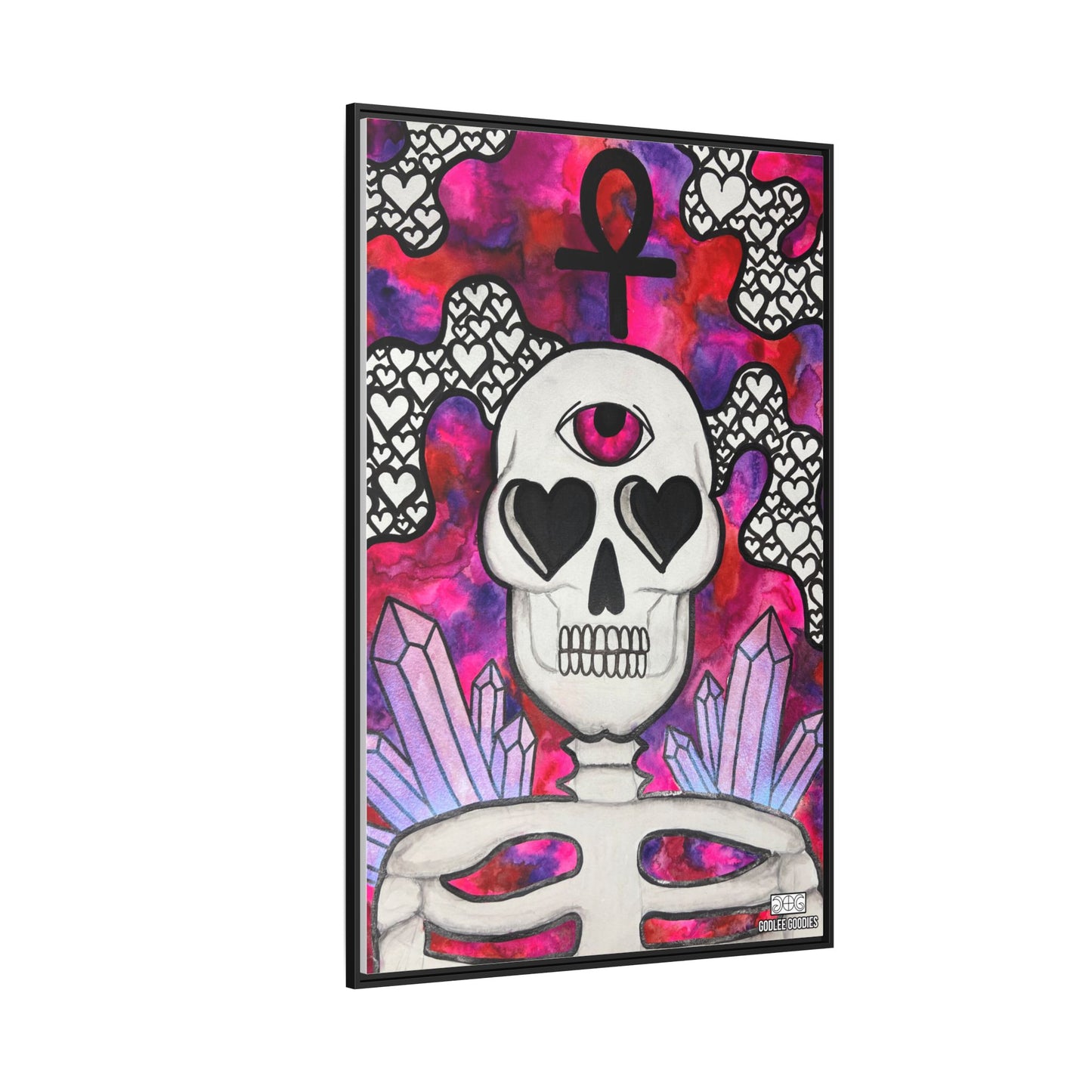 Eyes For You- Framed Canvas