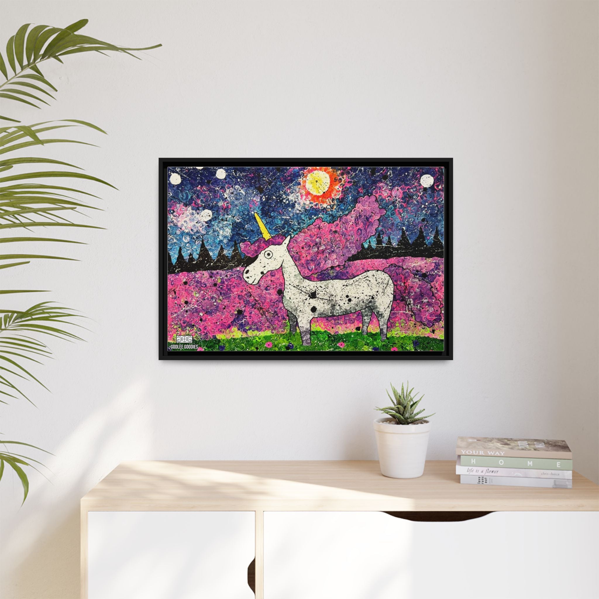 Starlight- Framed Canvas